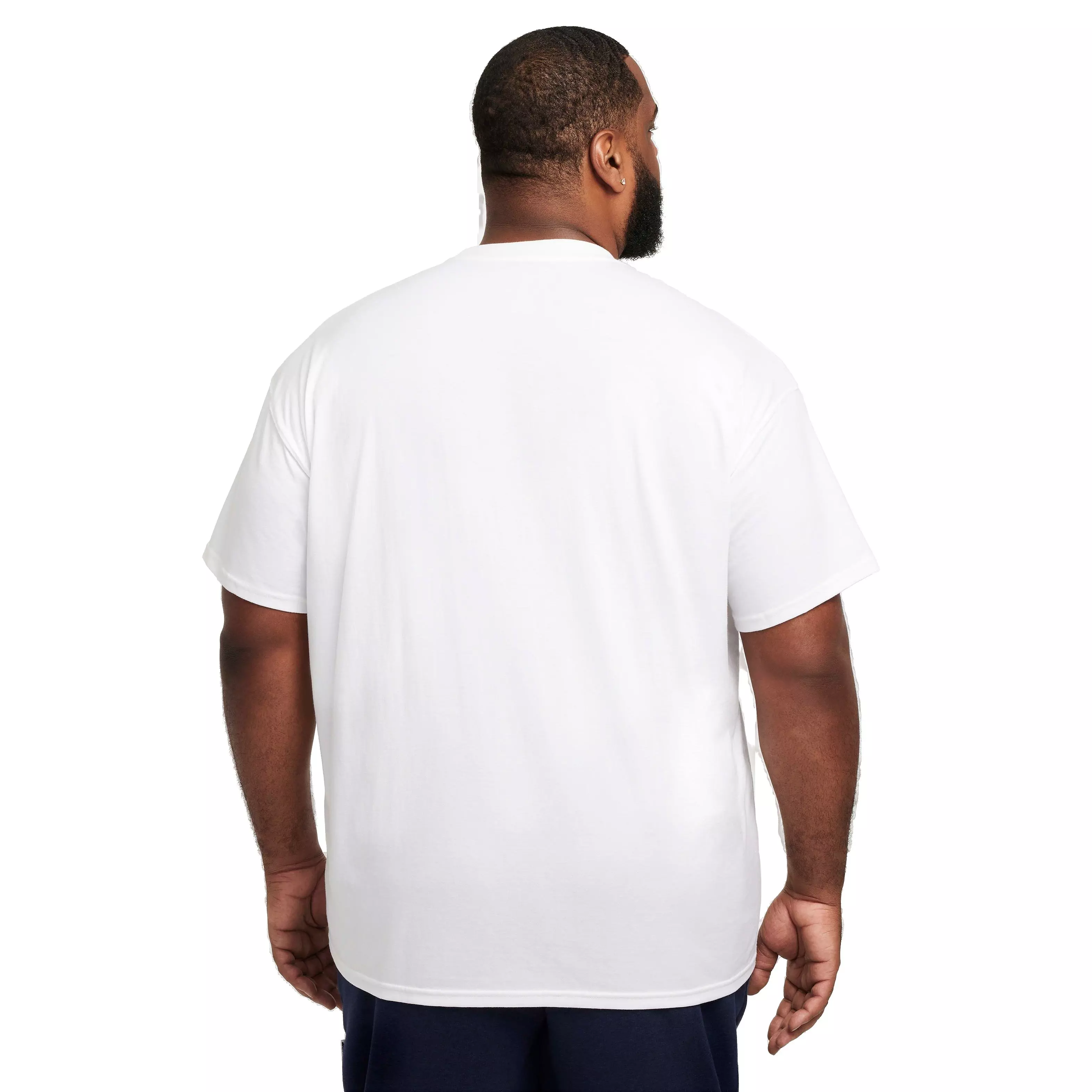 Nike Men's Max90 Basketball Tee - WHITE