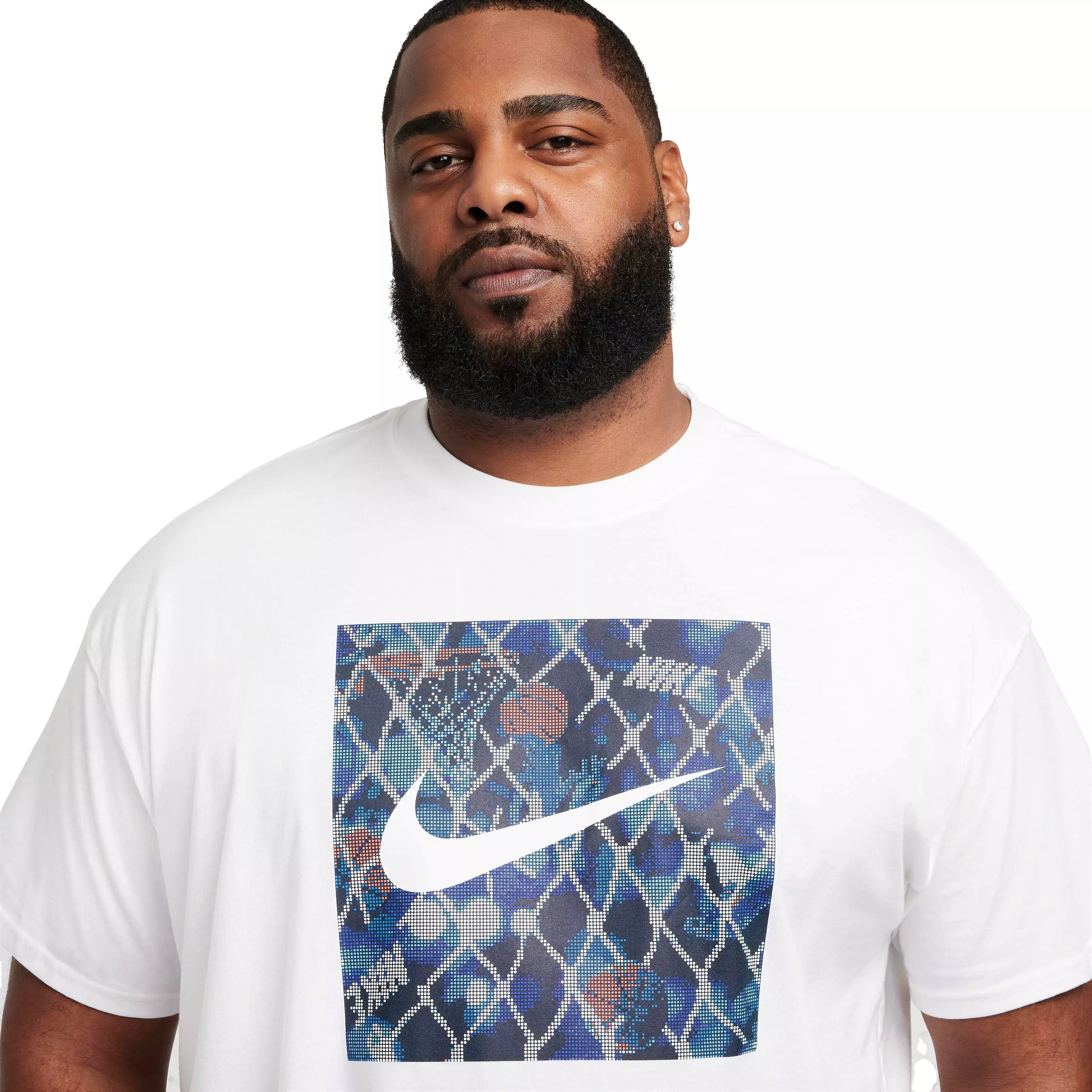 Nike Men's Max90 Basketball Tee - WHITE