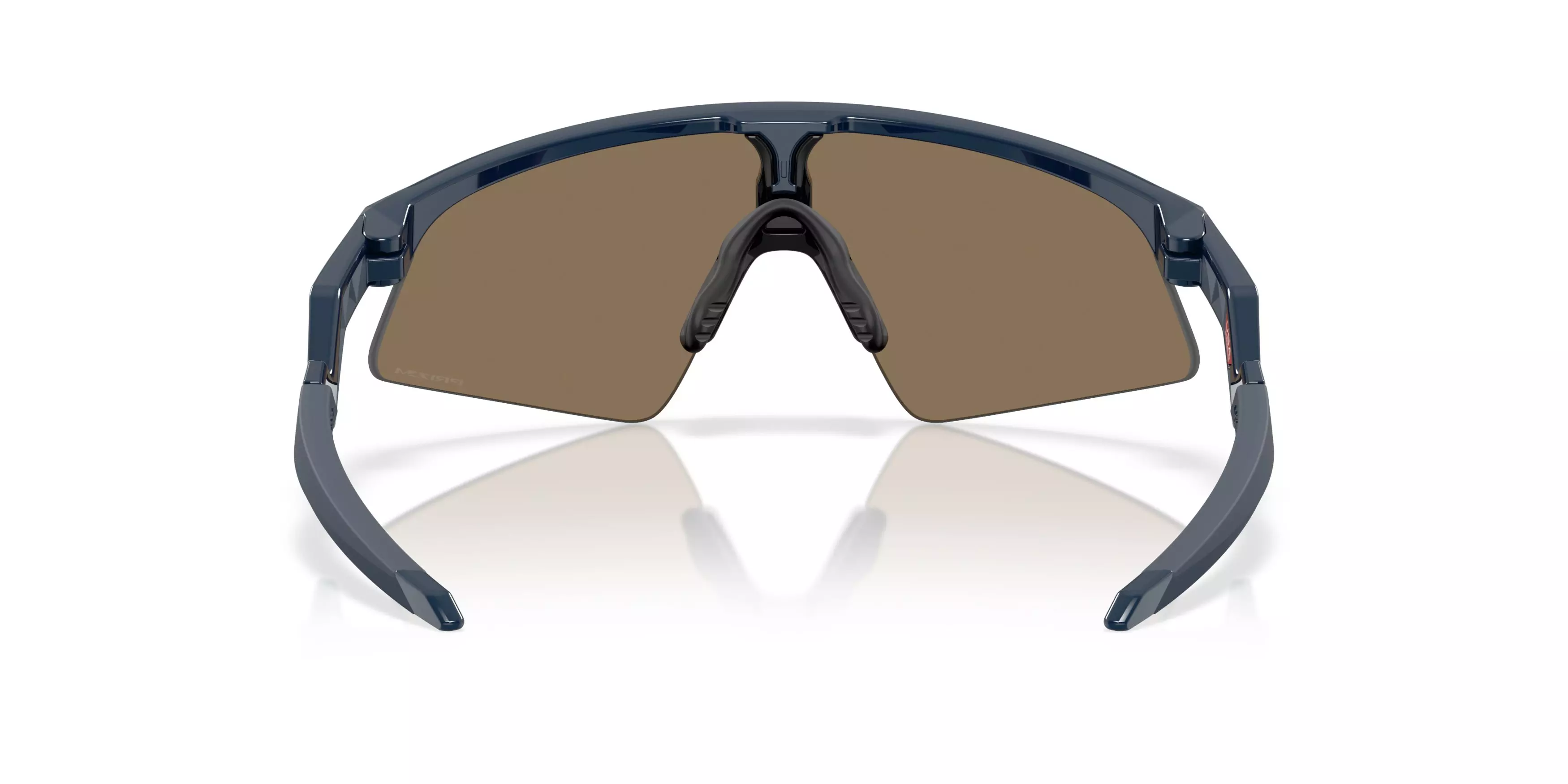 Oakley Youth Resistor Sweep Prizm 24K Sunglasses - Polished Abyss - BLACK/GOLD