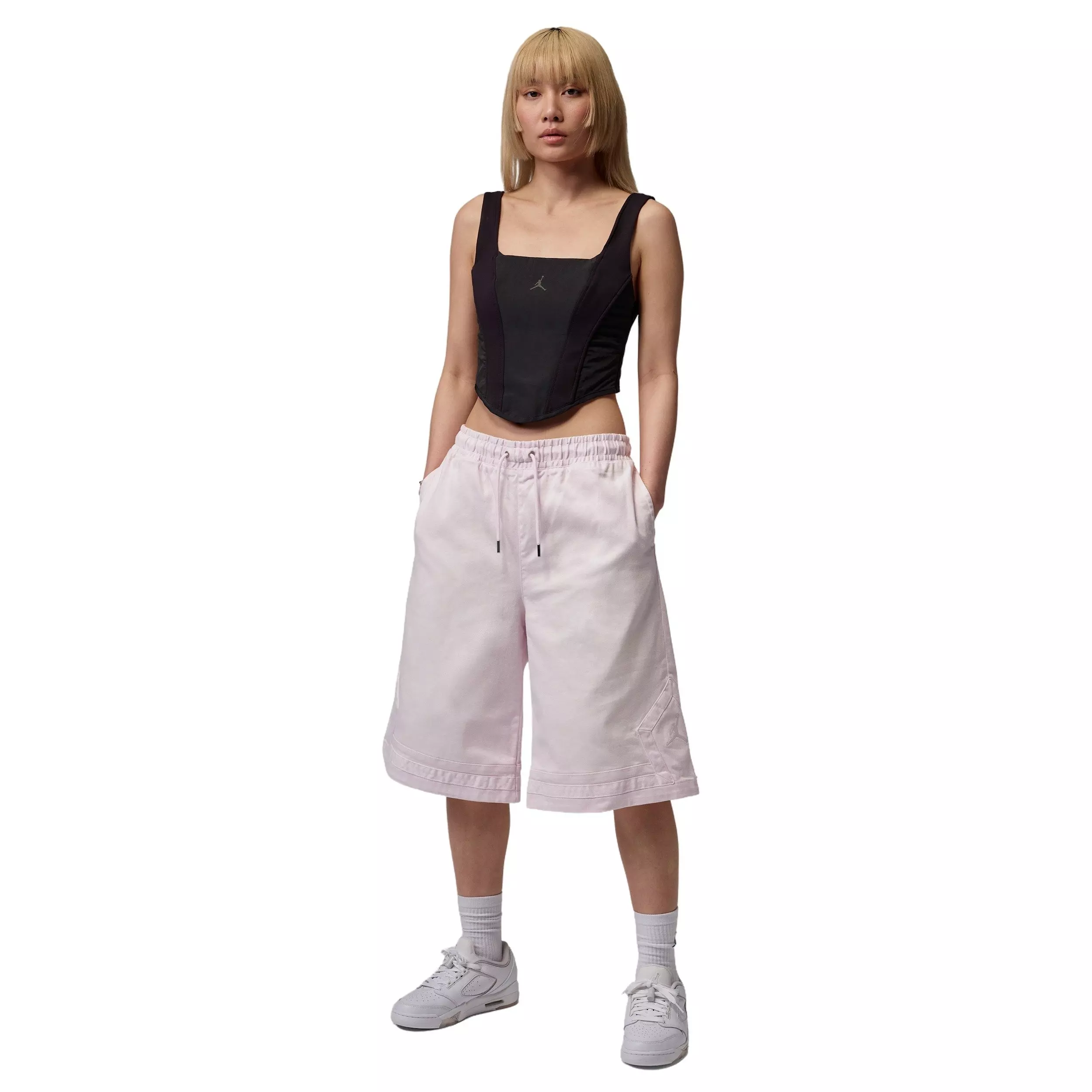Jordan Women's Flight Club Big Shorts - Light Pink - LIGHT PINK