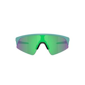 Oakley Resistor Sweep Sunglasses (Youth Fit) - Prizm Jade Lenses and Matte Pacific Frame