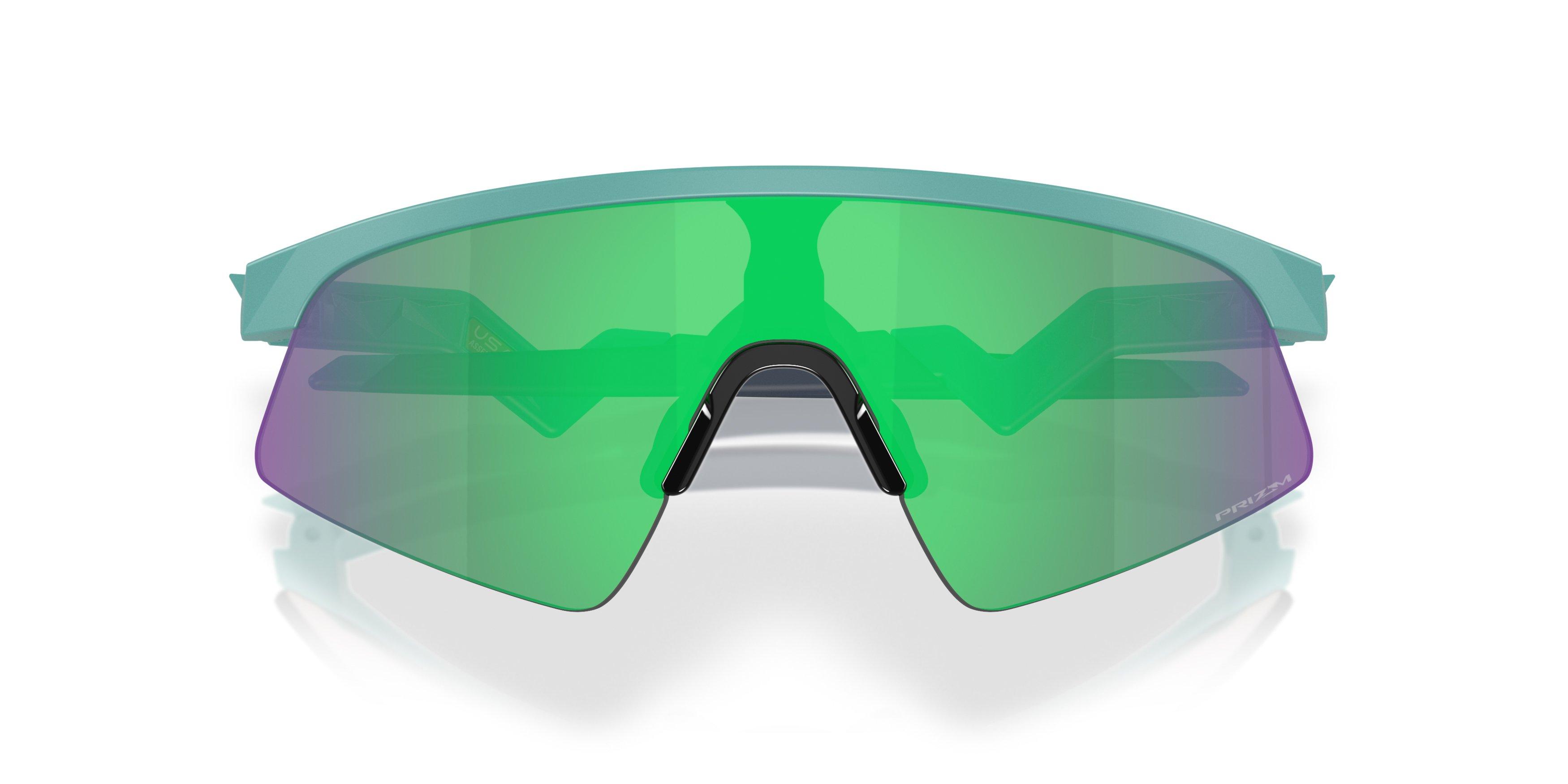 Oakley Resistor Sweep Sunglasses (Youth Fit) - Prizm Jade Lenses and Matte Pacific Frame
