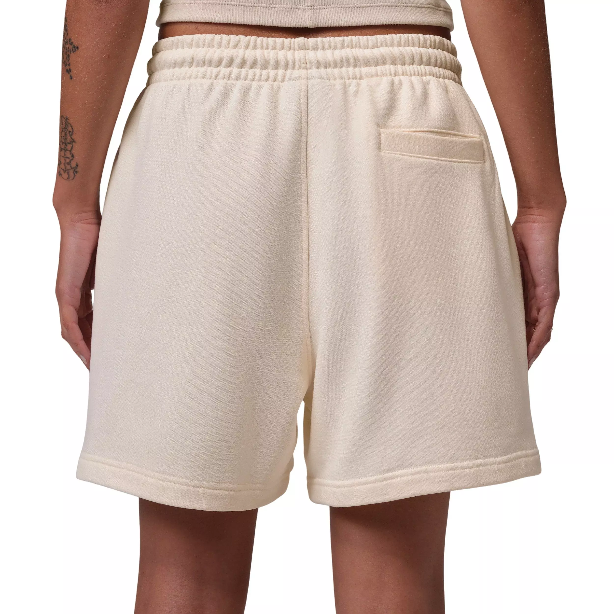 Jordan Women's Flight Fleece Shorts - IVORY