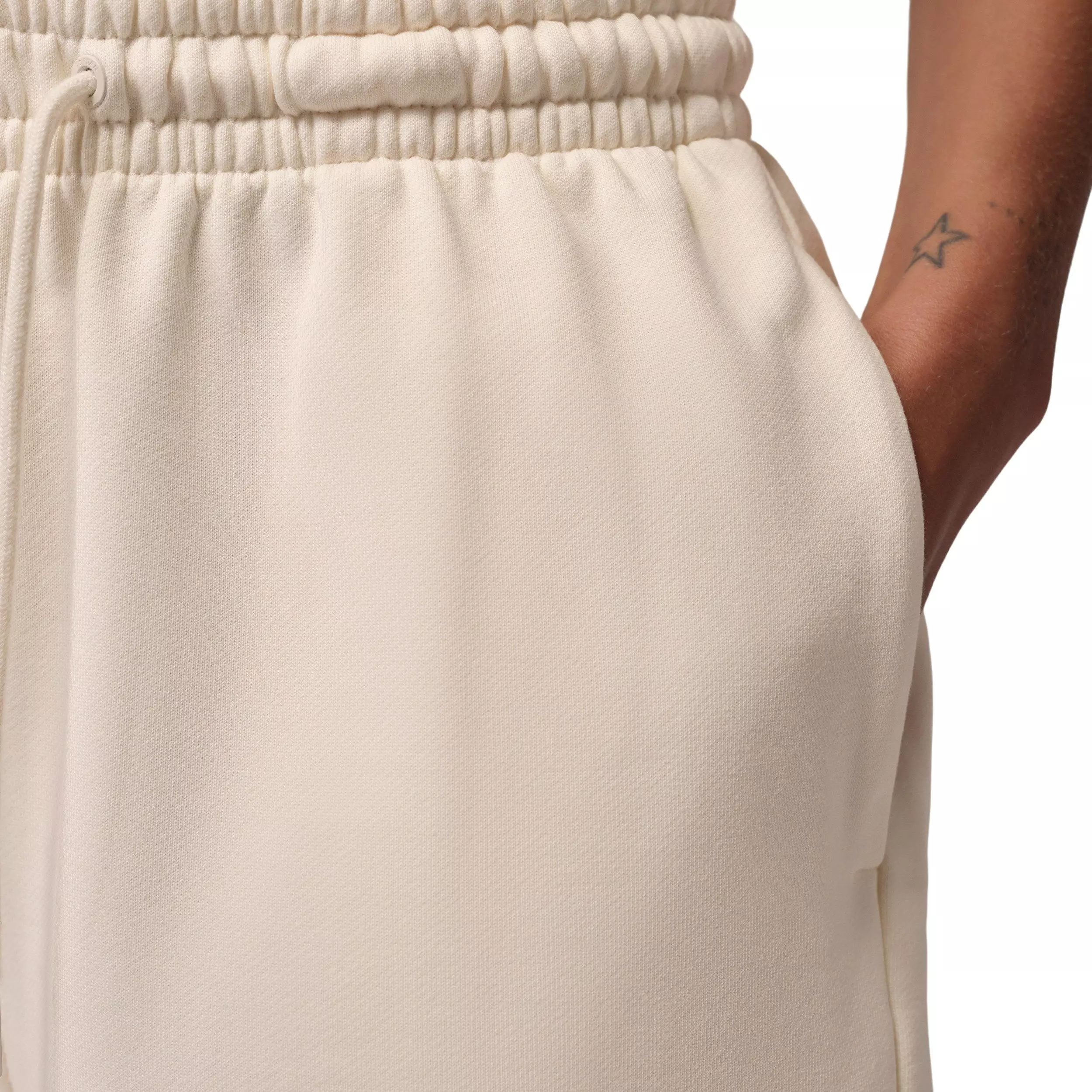Jordan Women's Flight Fleece Shorts - IVORY