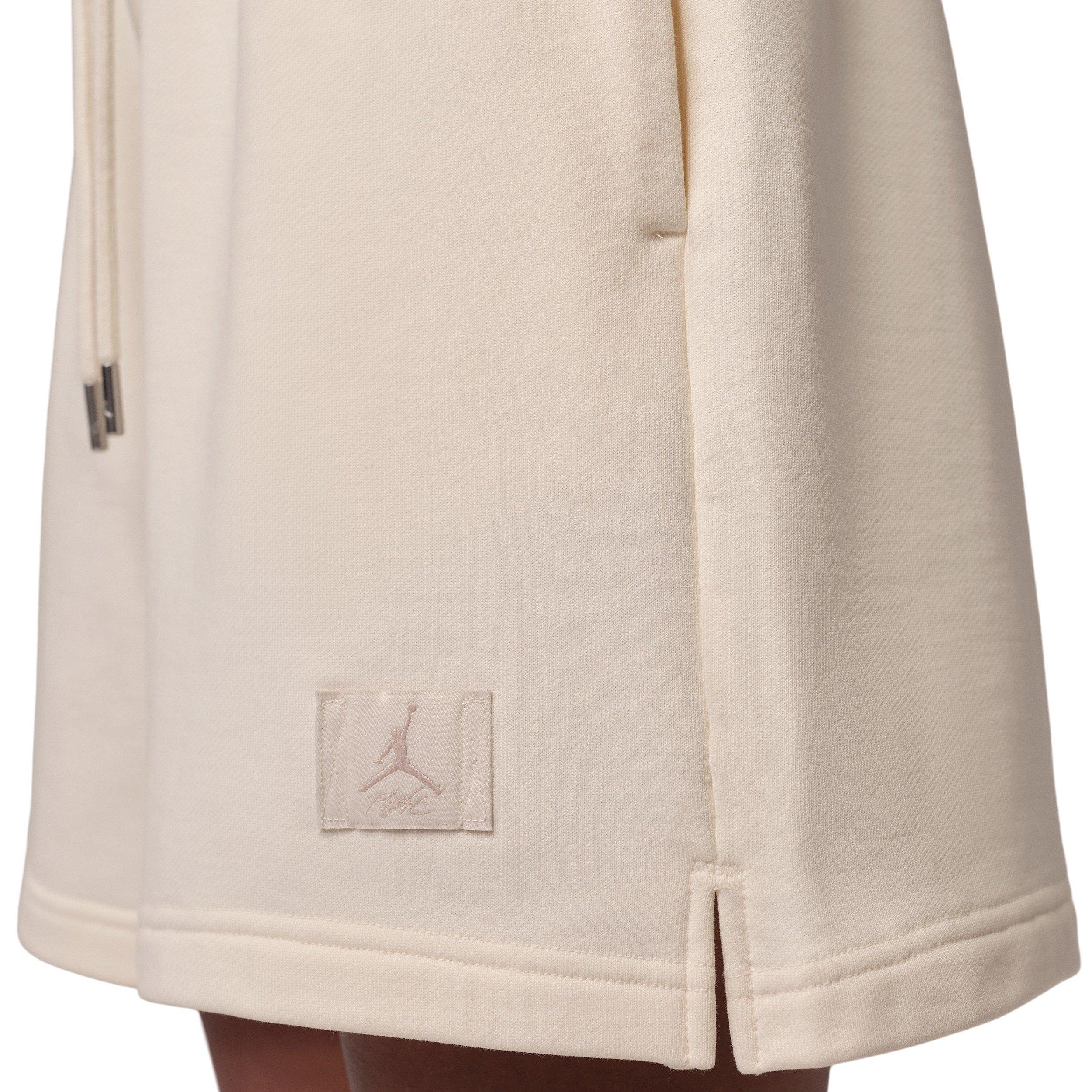 Jordan Women's Flight Fleece Shorts - IVORY Thumbnail View 4