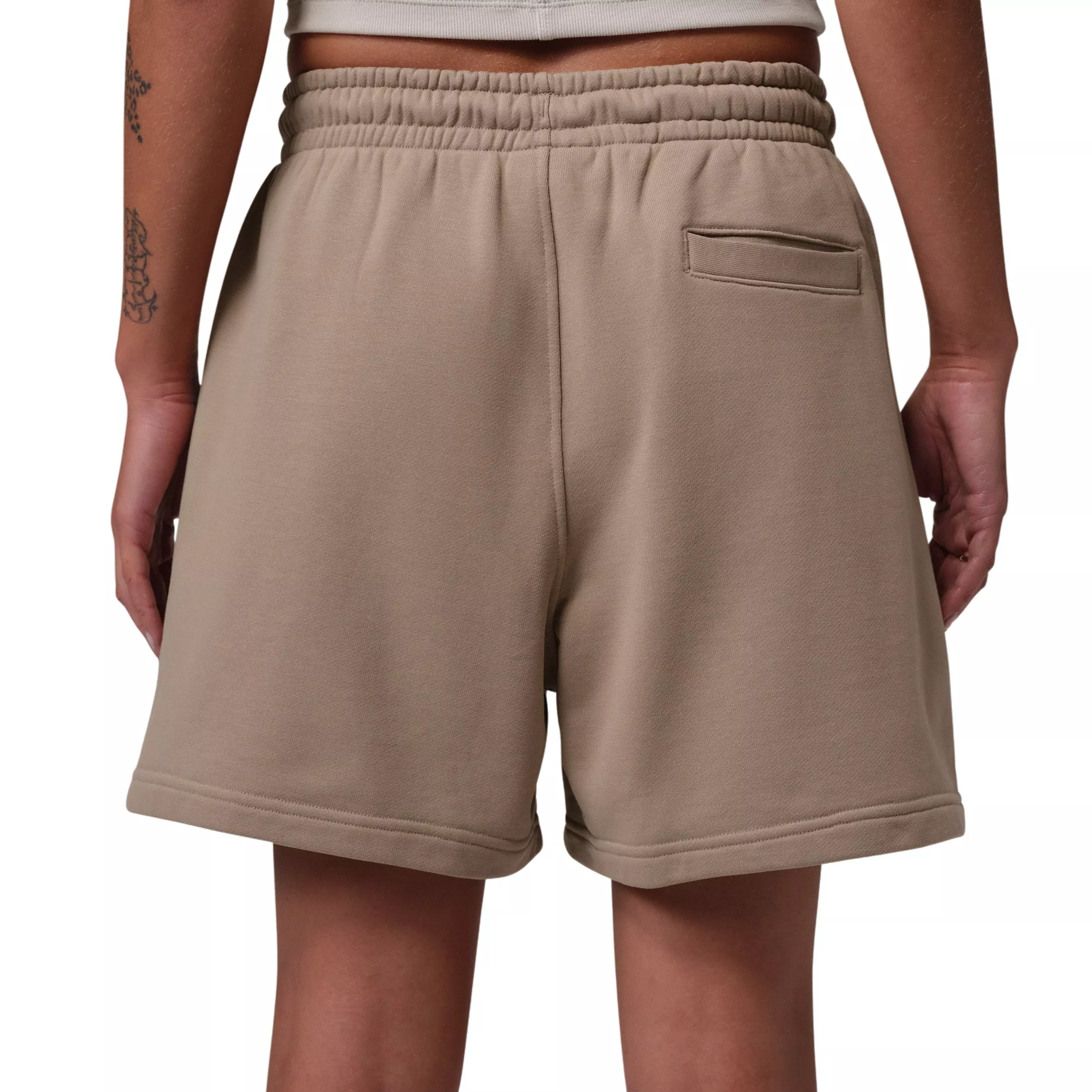 Jordan Women's Flight Fleece Shorts - KHAKI