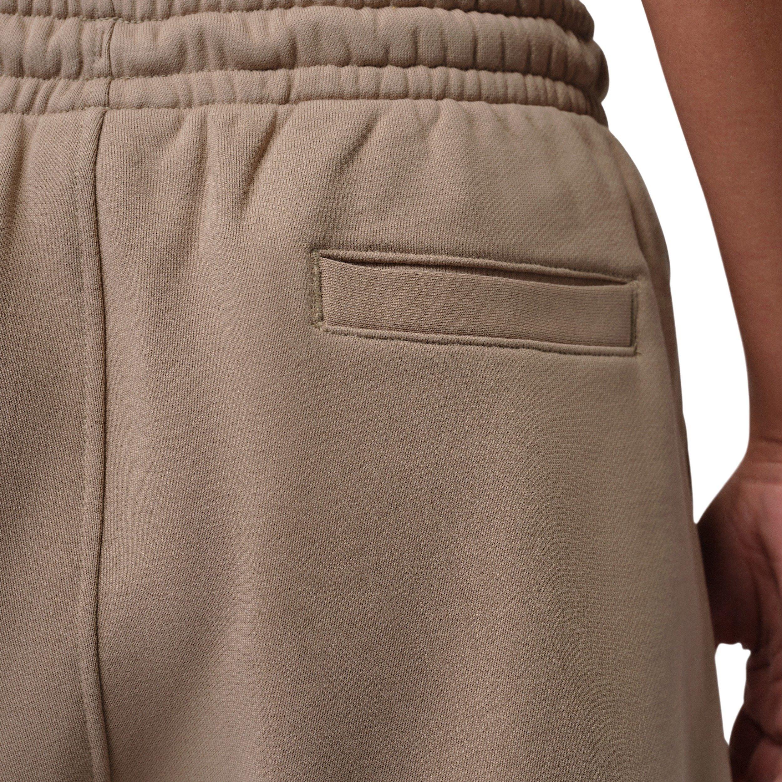 Jordan Women's Flight Fleece Shorts - KHAKI Thumbnail View 4