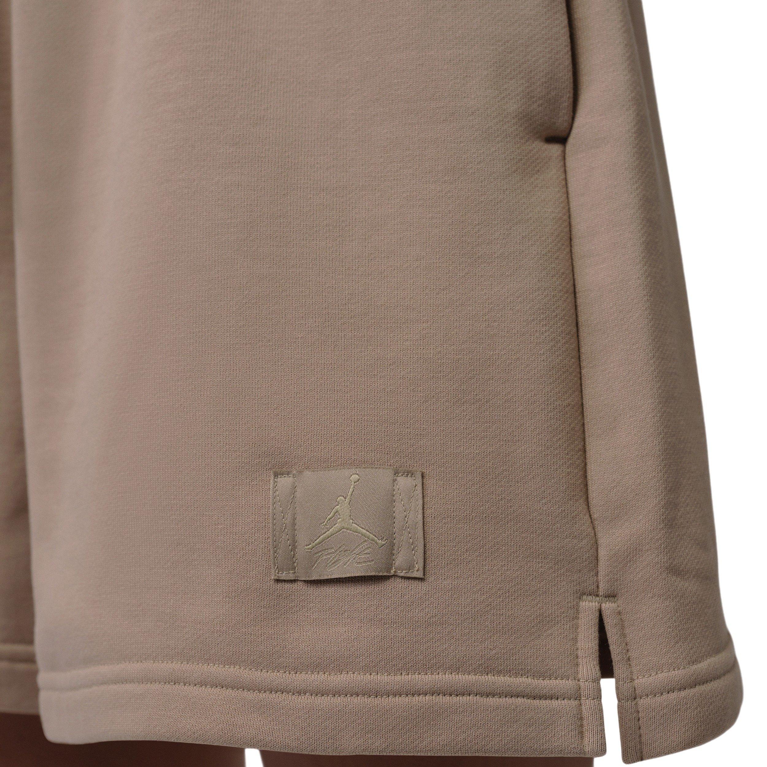Jordan Women's Flight Fleece Shorts - KHAKI Thumbnail View 5