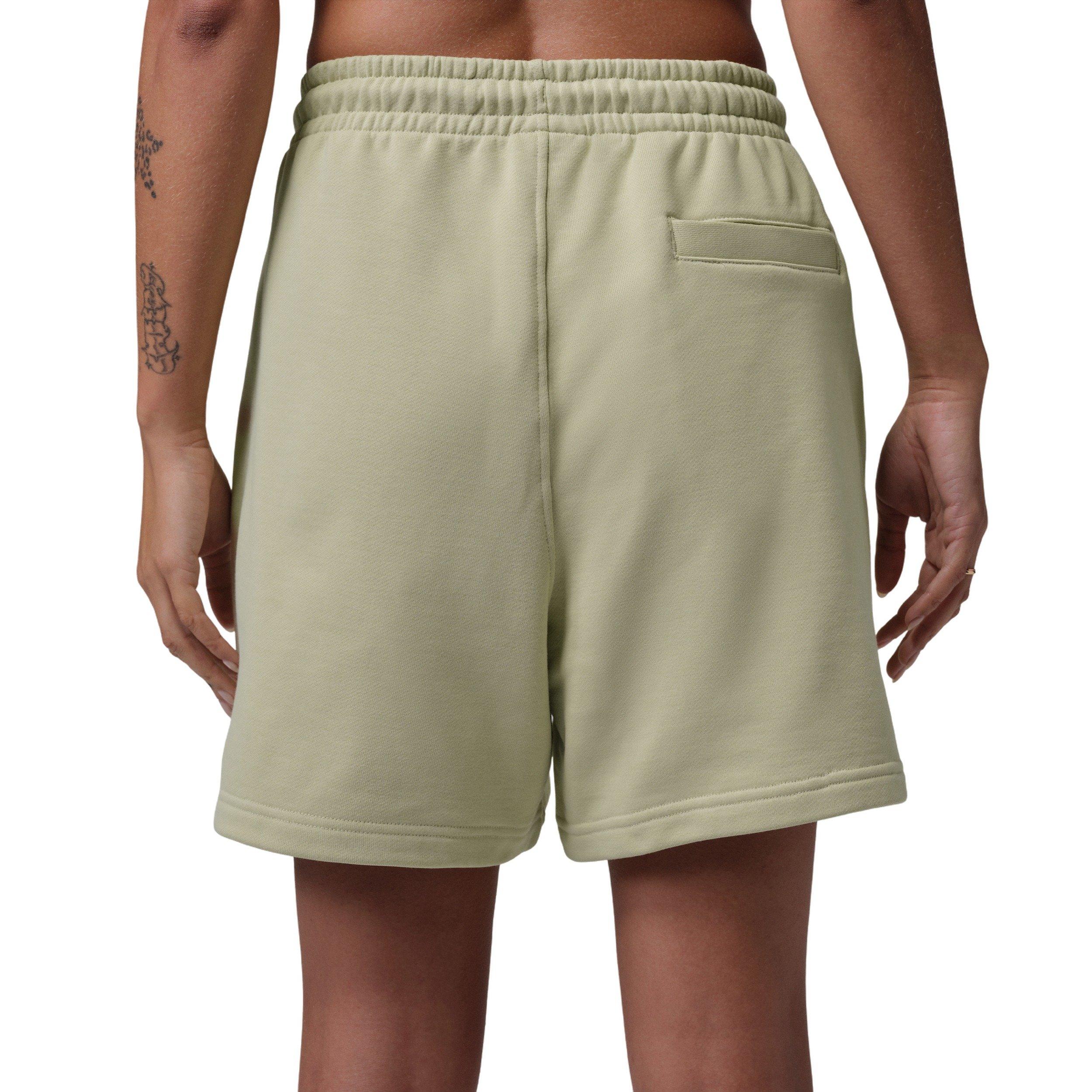 Jordan Women's Flight Fleece Shorts - OLIVE Thumbnail View 2