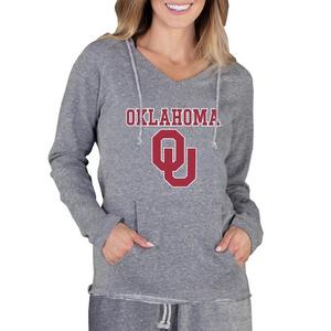 College Concepts Women's Oklahoma Sooners Mainstream Hooded Top