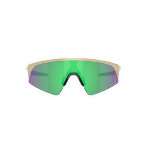 Oakley Resistor Sweep Sunglasses (Youth Fit) - Prizm Jade Lenses and Desert Tan Frame