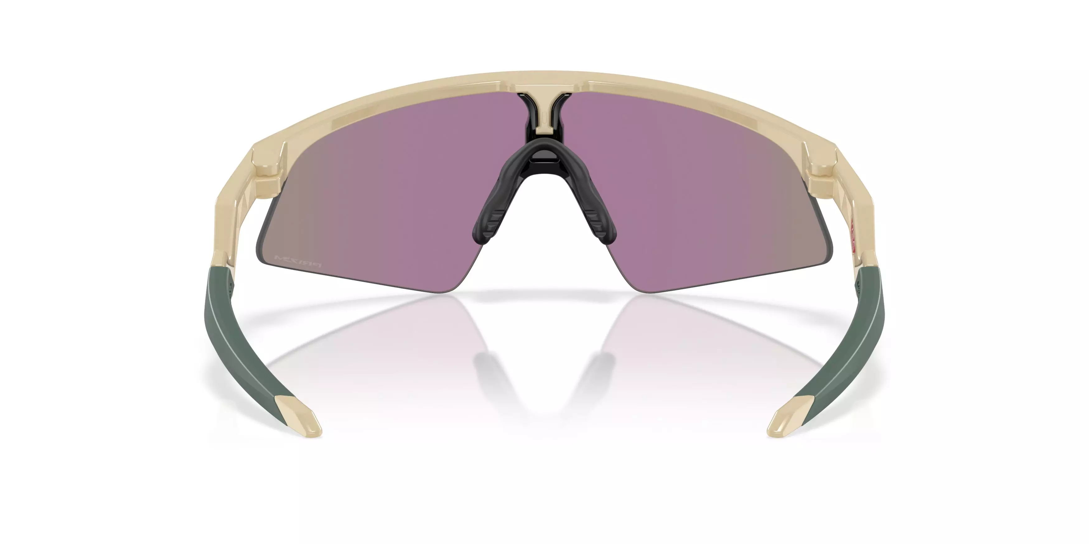 Oakley Resistor Sweep Sunglasses (Youth Fit) - Prizm Jade Lenses and Desert Tan Frame - TAN/GREEN