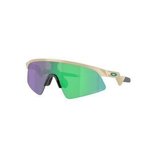 Oakley Resistor Sweep Sunglasses (Youth Fit) - Prizm Jade Lenses and Desert Tan Frame