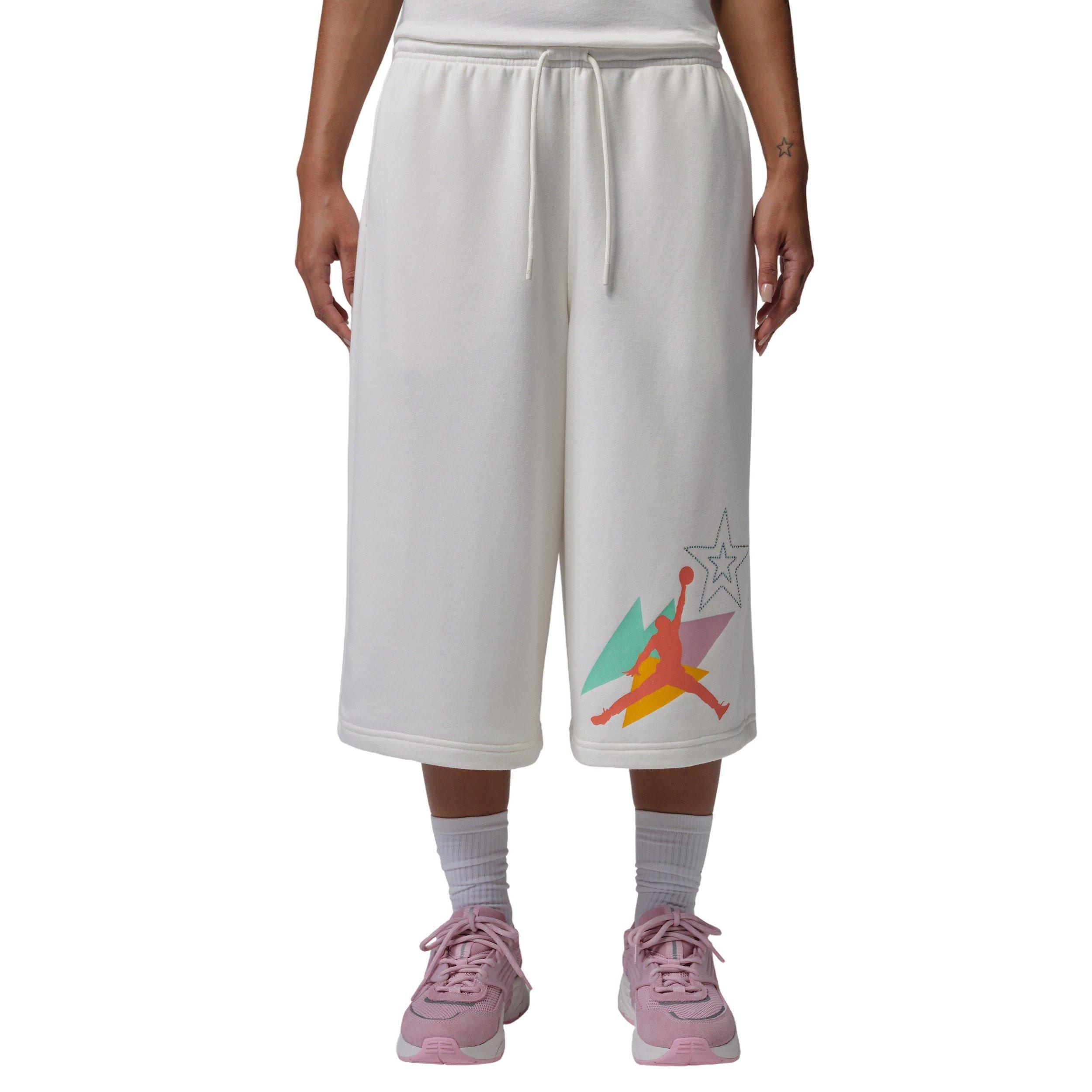 Jordan Women's Brooklyn Fleece French Terry Big Shorts - SAIL Thumbnail View 1