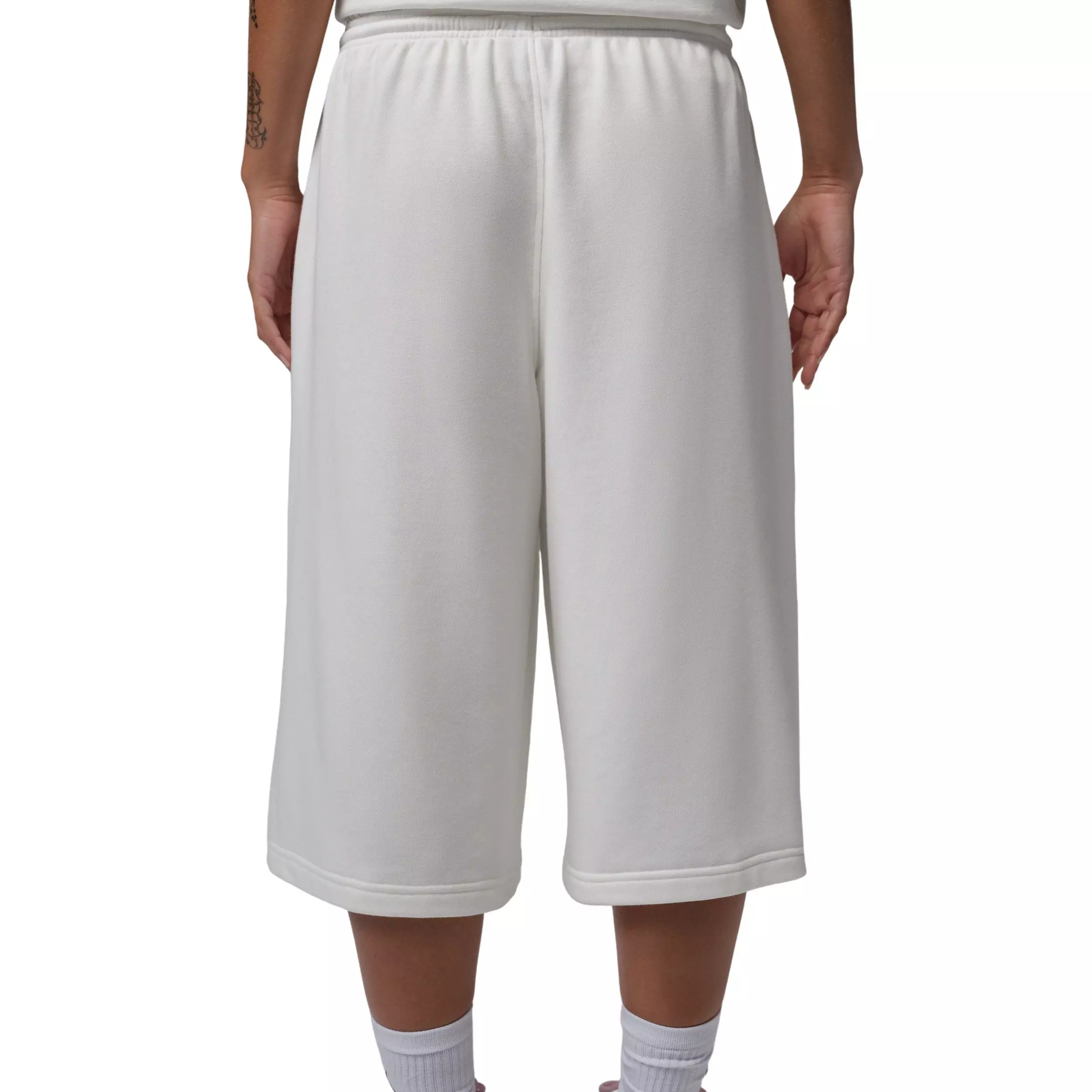 Jordan Women's Brooklyn Fleece French Terry Big Shorts - SAIL