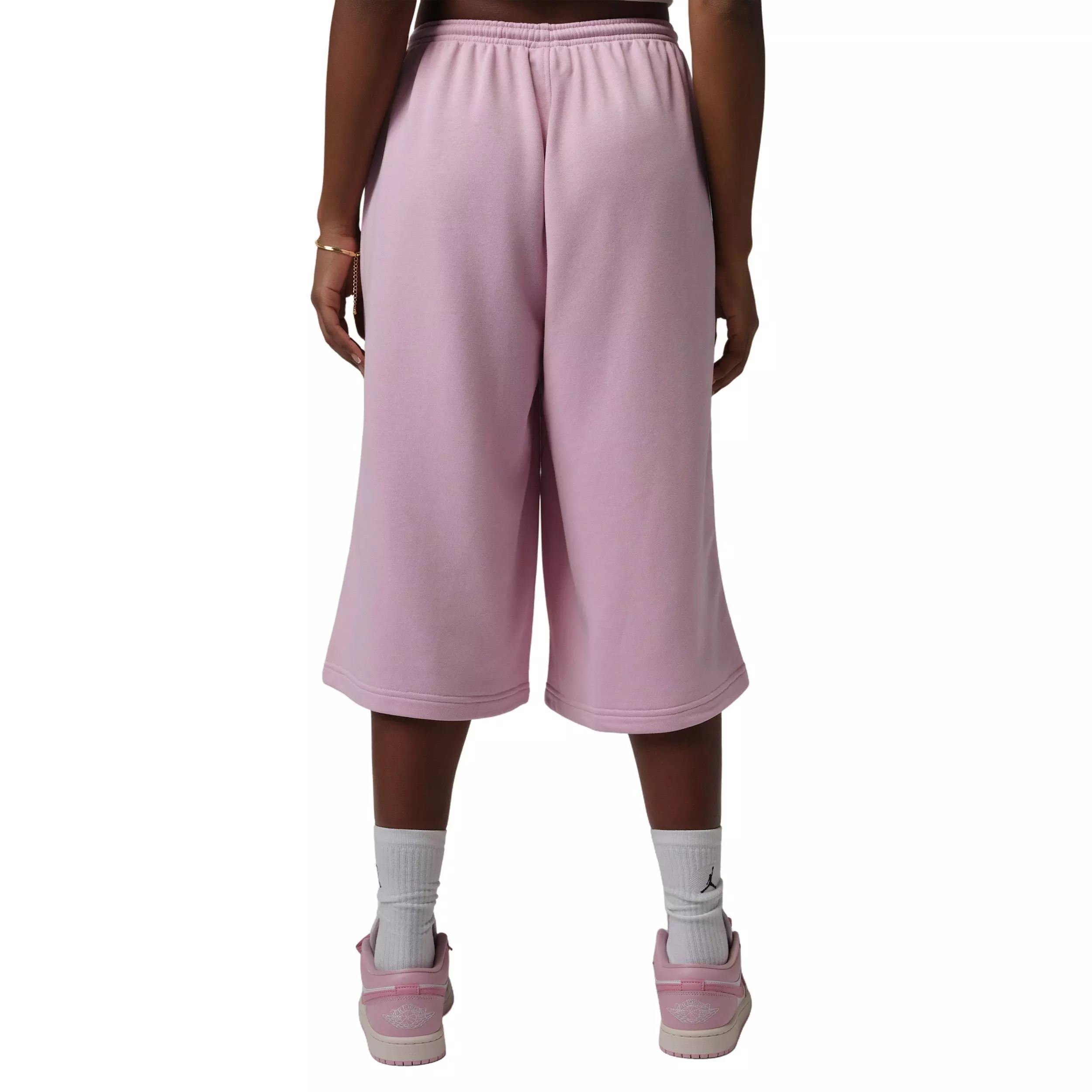 Jordan Women's Brooklyn Fleece French Terry Big Shorts - LIGHT PINK