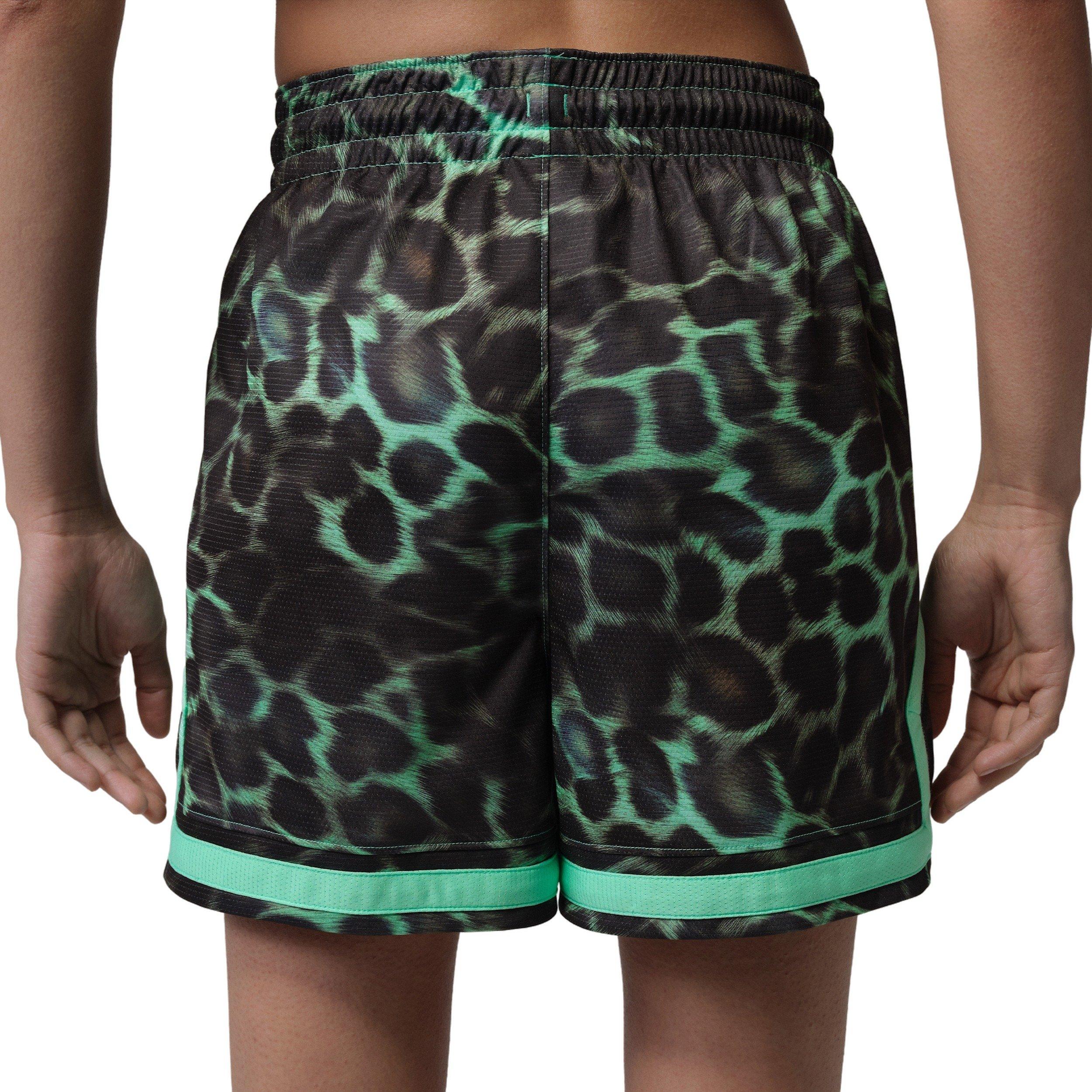 Jordan Women's Sport 4" Diamond Shorts - Green Glow - GREEN GLOW Thumbnail View 2