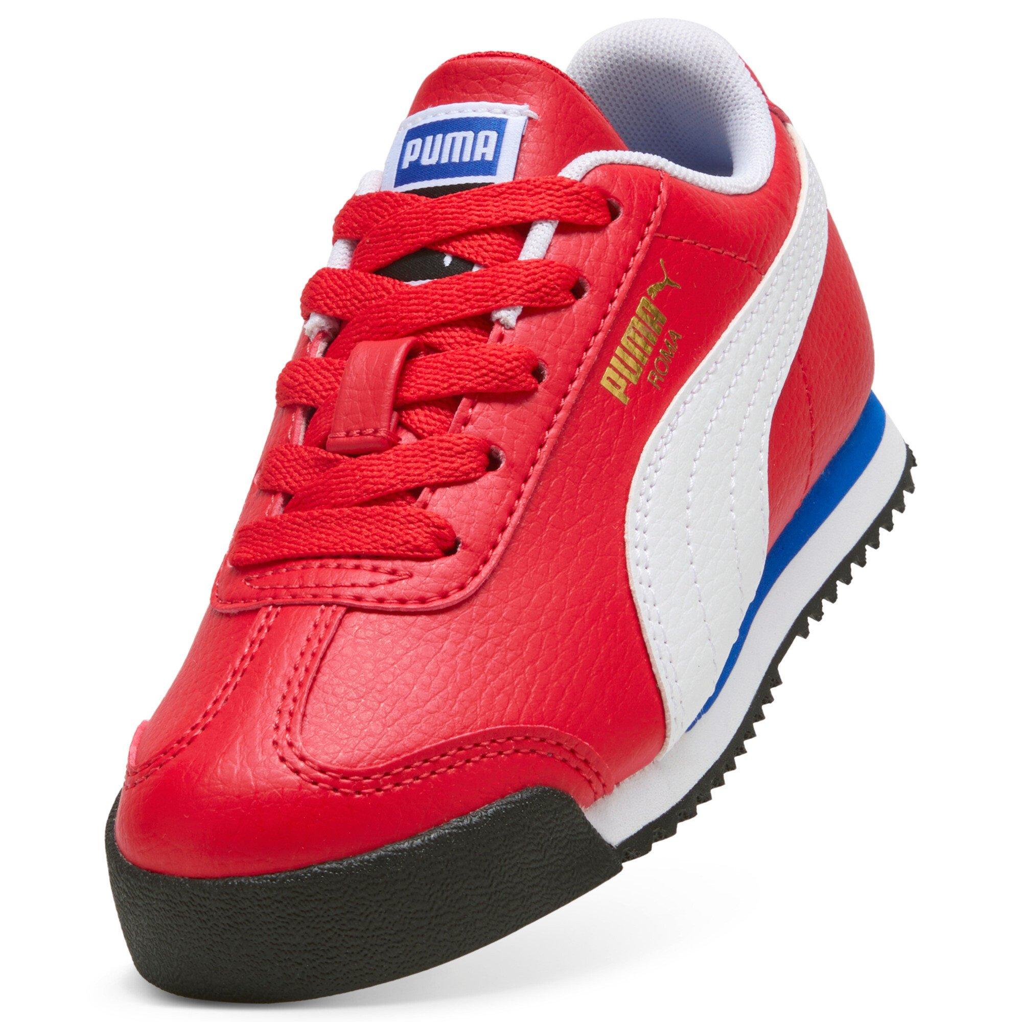 PUMA Roma 24 Standard Preschool Boys' "For All Time Red/PUMA White" Shoe