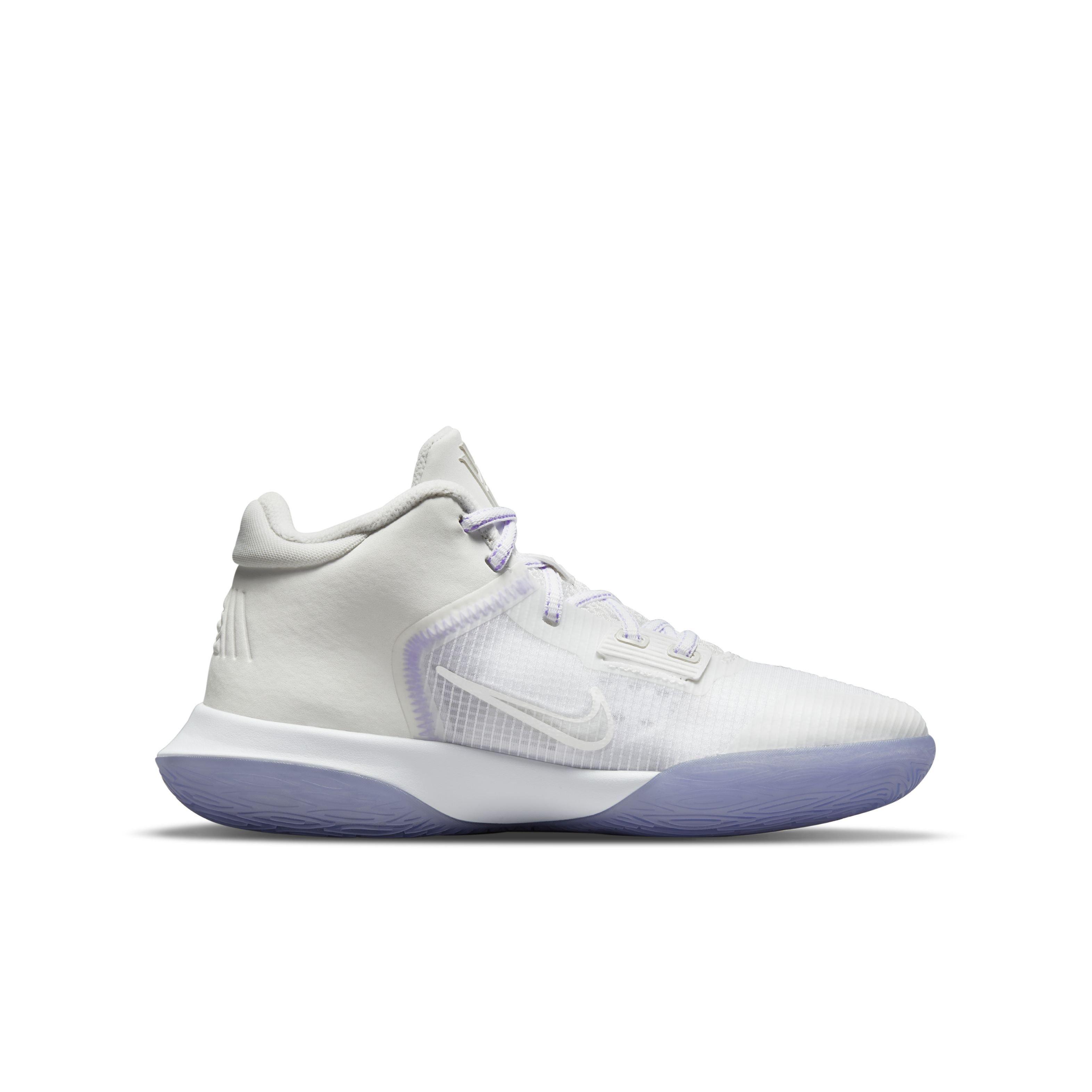 kyrie white and purple