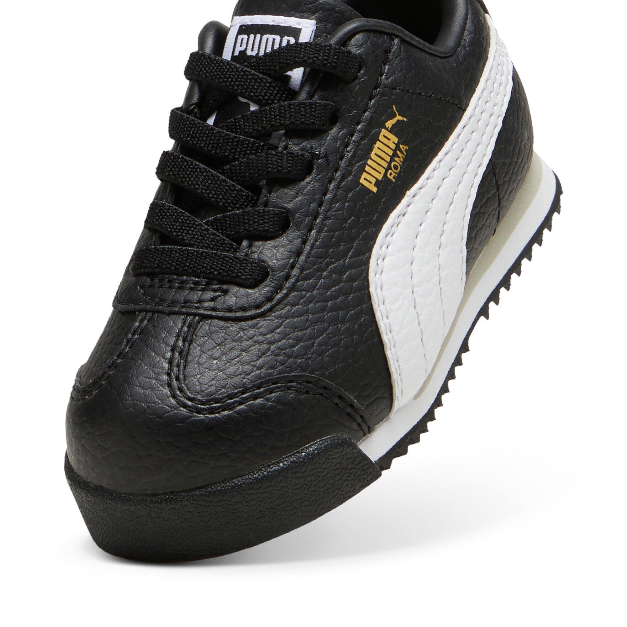 PUMA Roma 24 Standard Infant Boys' "PUMA Black/PUMA White" Shoe