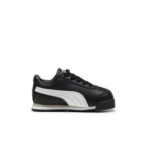 PUMA Roma 24 Standard "PUMA Black/PUMA White" Infant Boys' Shoe