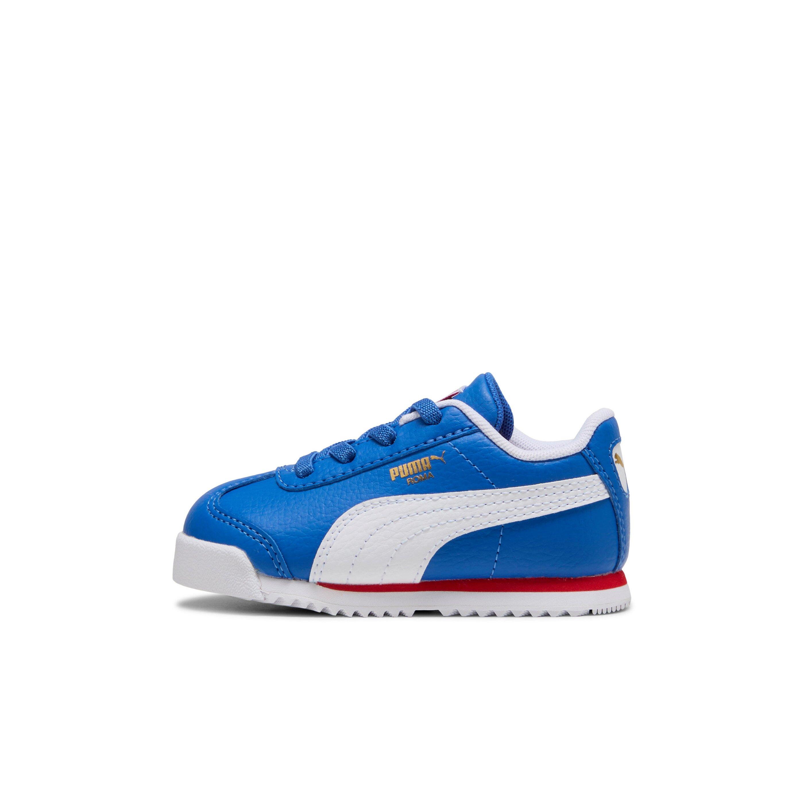 PUMA Roma 24 Standard Infant Boys' "Mountain Blue/PUMA White" Shoe