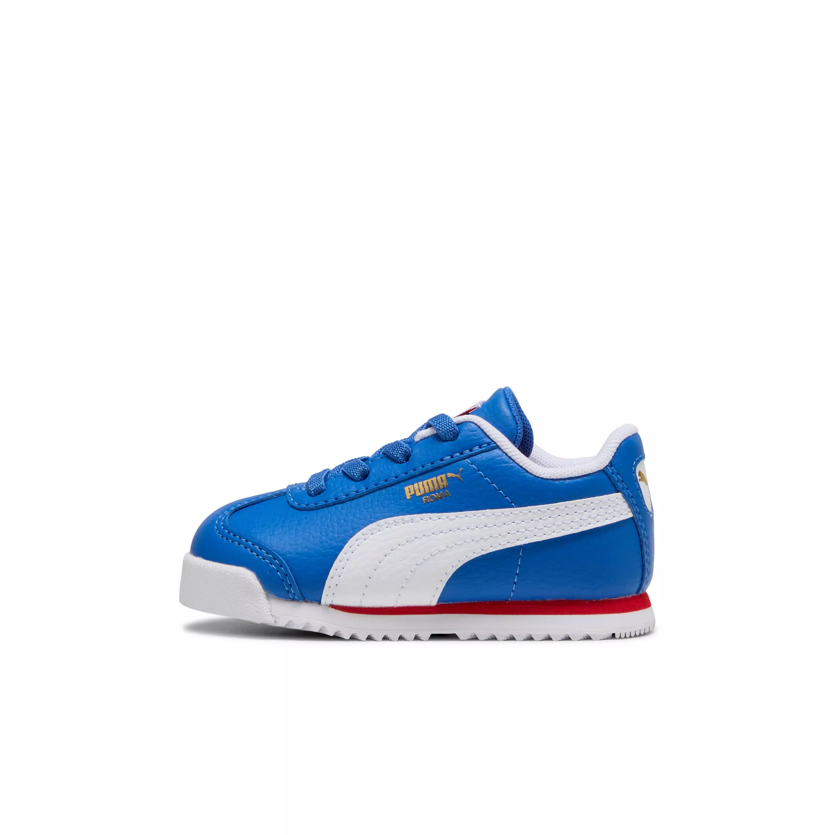 PUMA Roma 24 Standard "Mountain Blue/PUMA White" Infant Boys' Shoe - BLUE/WHITE