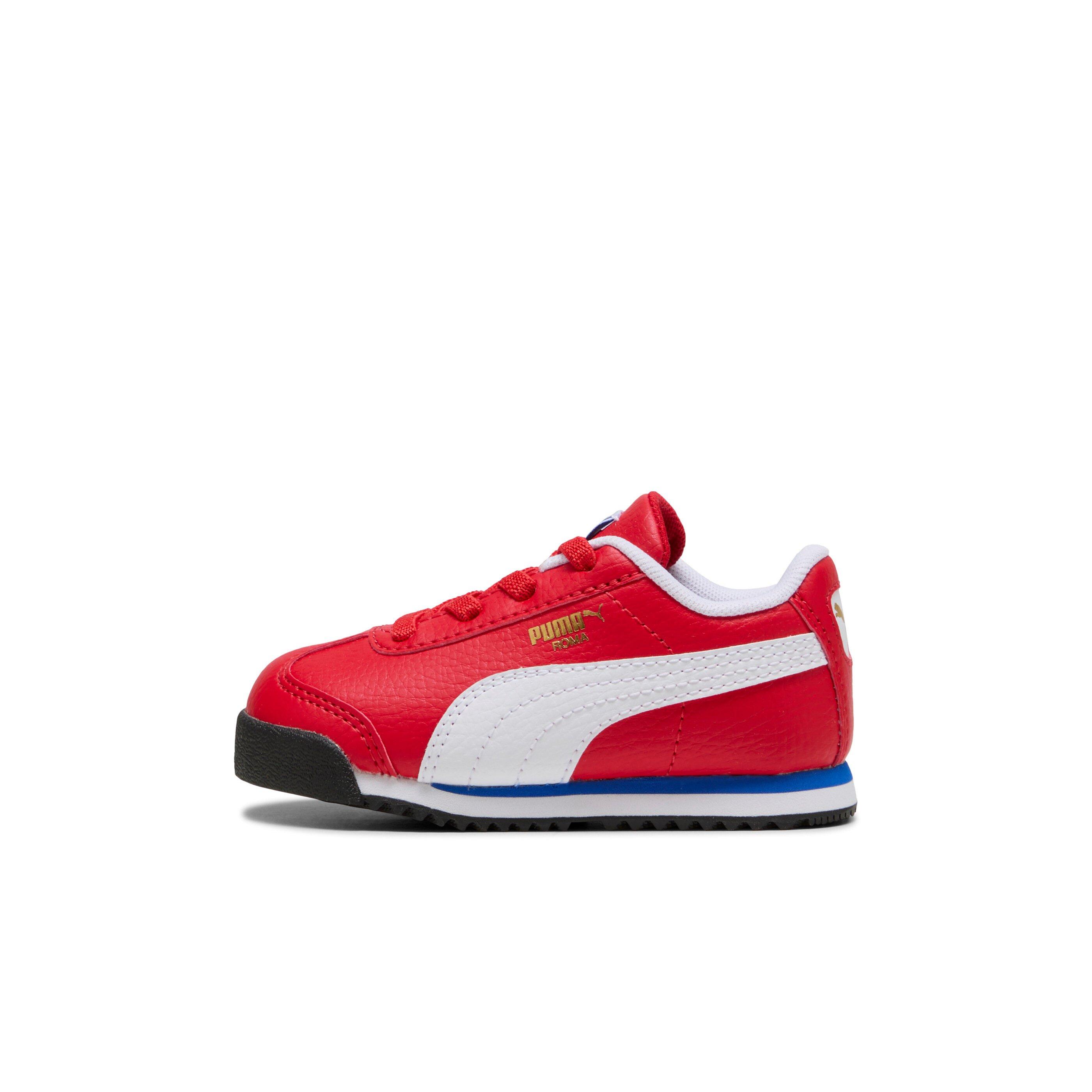 PUMA Roma 24 Standard Infant Boys' "For All Time Red/PUMA White" Shoe