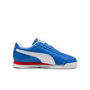 PUMA Roma 24 Standard "Mountain Blue/PUMA White" Grade School Boys' Shoe