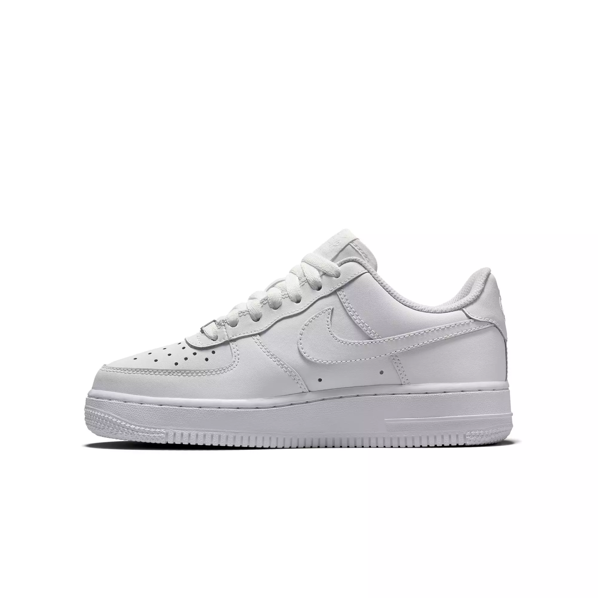 Nike Air Force 1 Low Grade School "White" Kids' Casual Shoe - WHITE