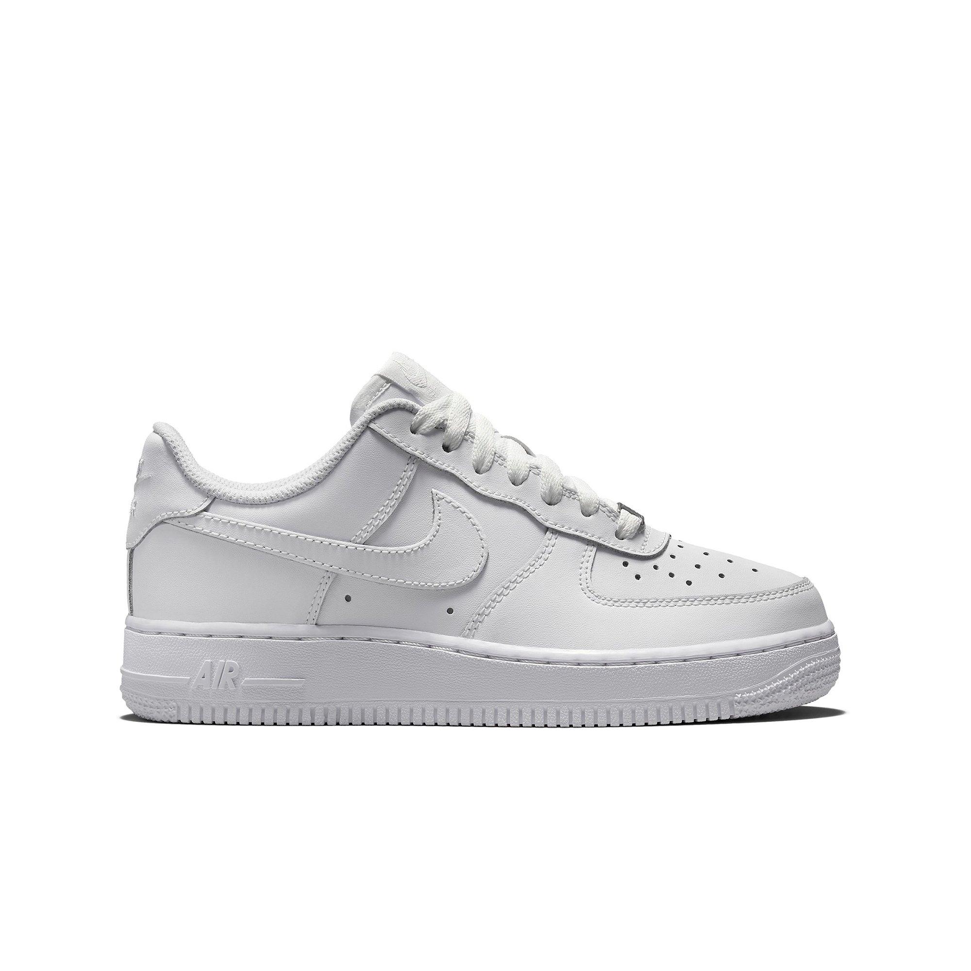 white air force 1 kids size 5