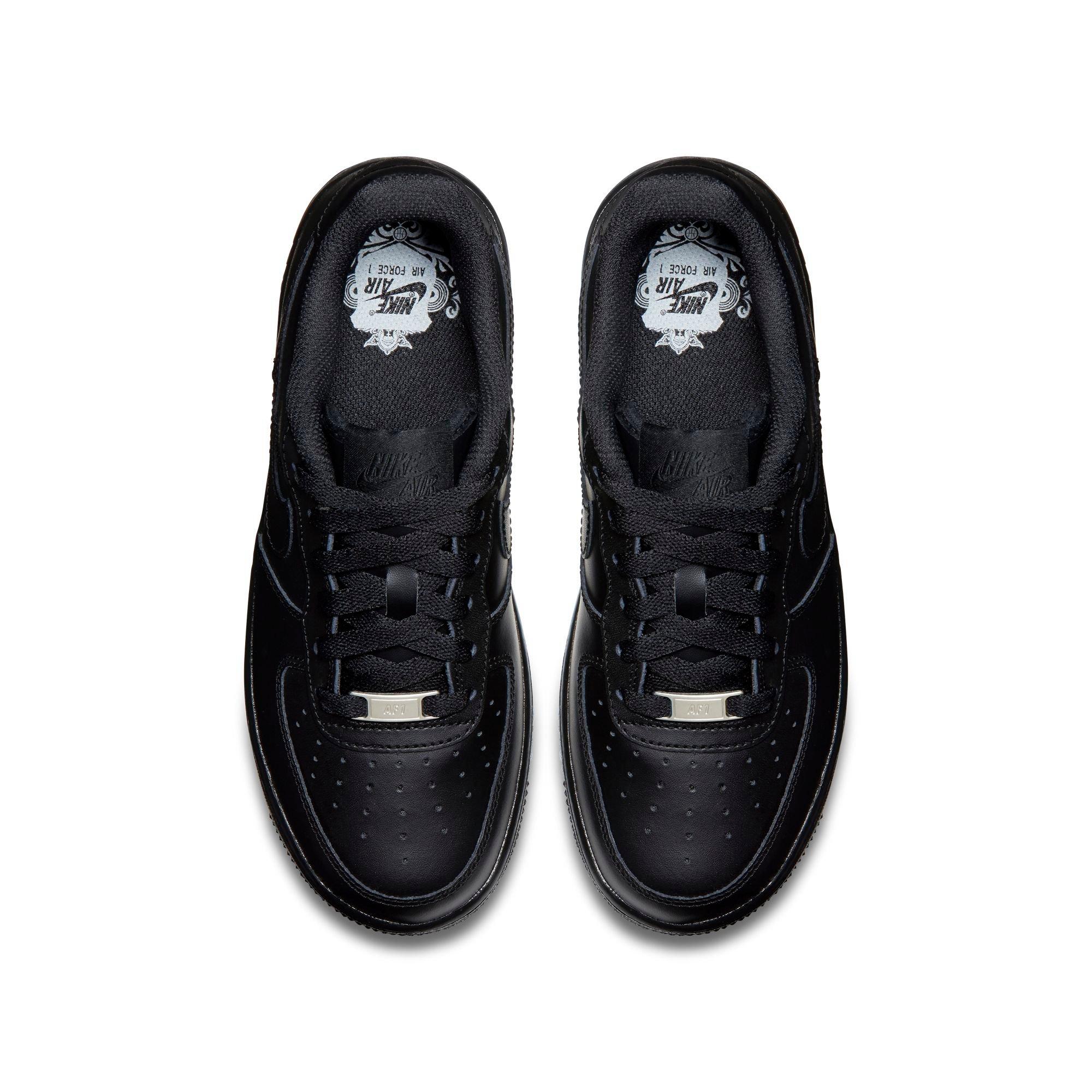 Black Nike Air Force 1 Low Junior