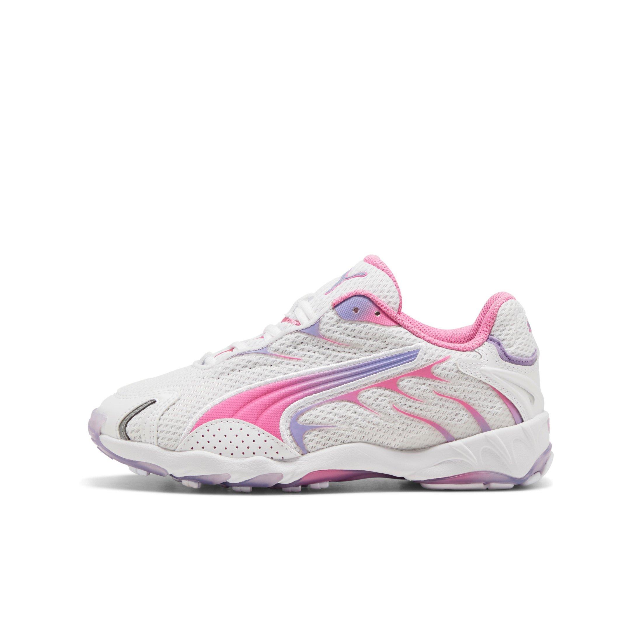 PUMA Inhale Grade School Girls' "PUMA White/Posie Pink" Shoe