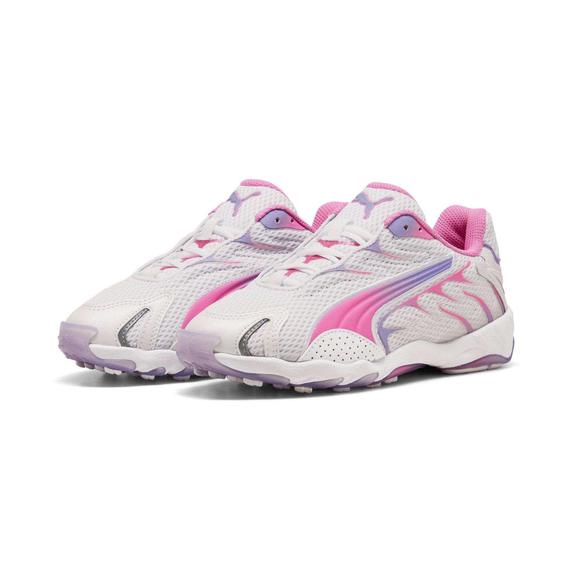 PUMA Inhale Grade School Girls' "PUMA White/Posie Pink" Shoe