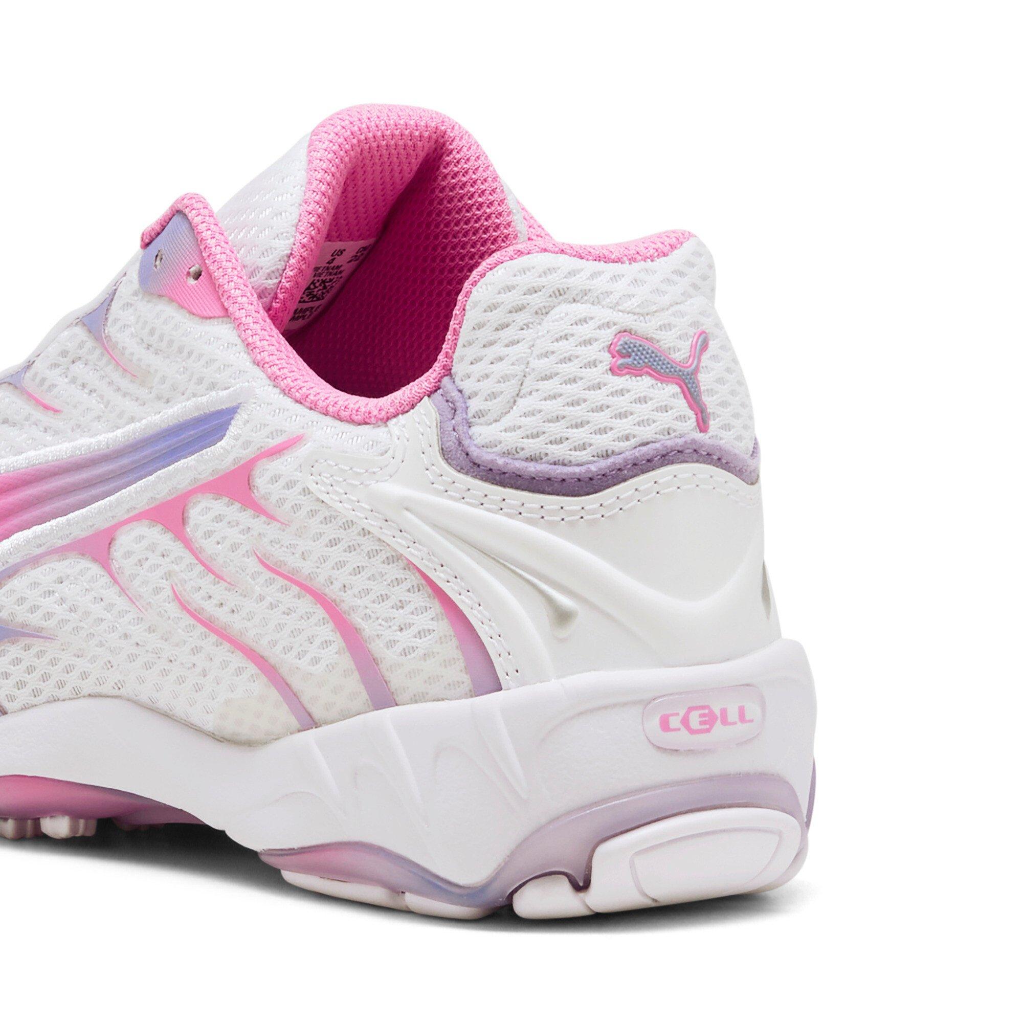 PUMA Inhale Grade School Girls' "PUMA White/Posie Pink" Shoe