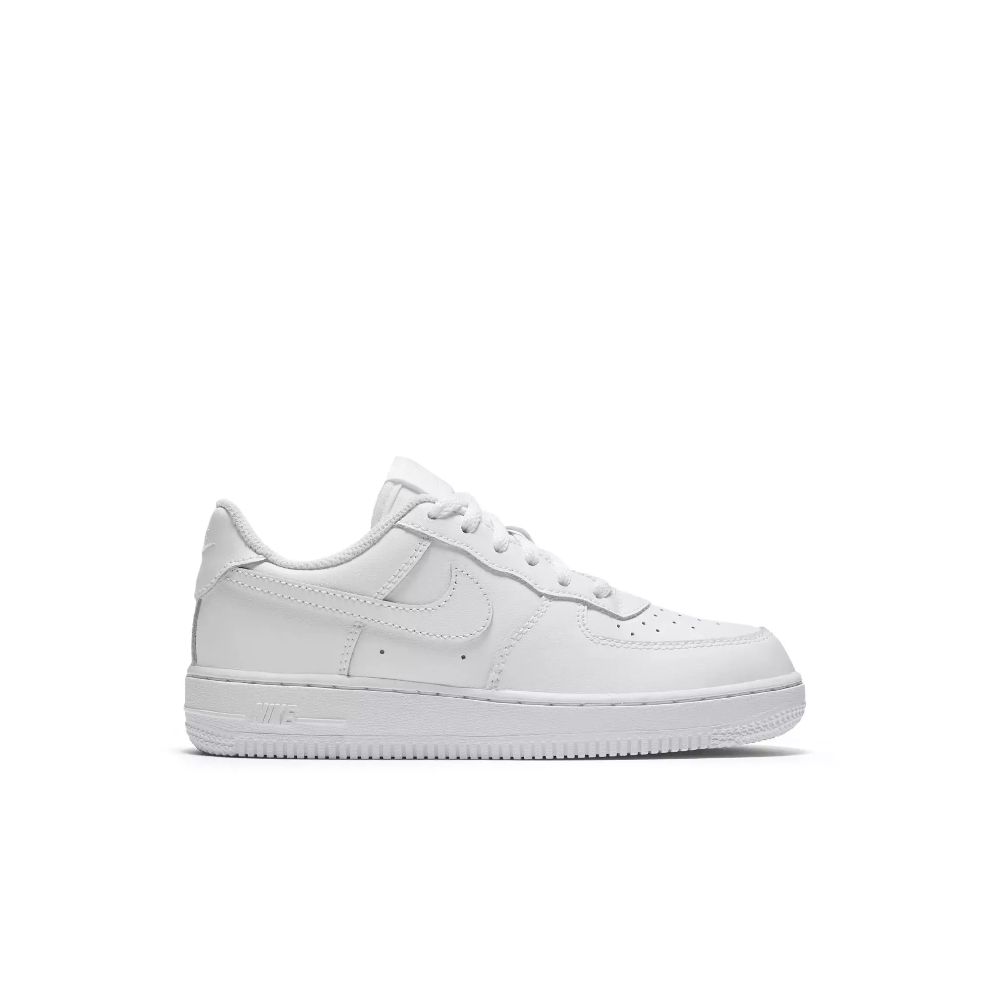 Nike Air Force 1 Low Preschool Kids' Basketball Shoe - WHITE