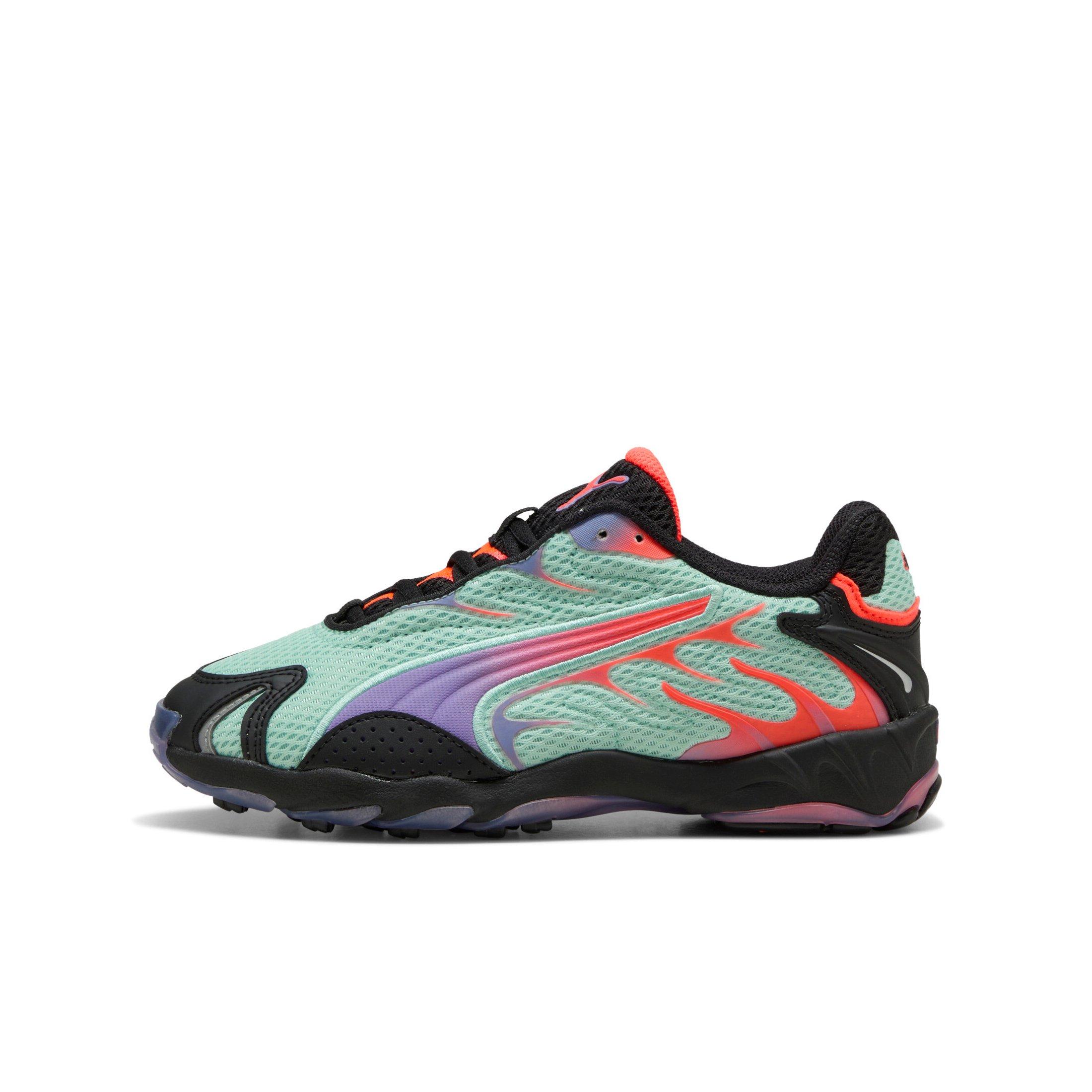 PUMA Inhale Grade School Girls' "Mint Melt/Lavender Alert" Shoe