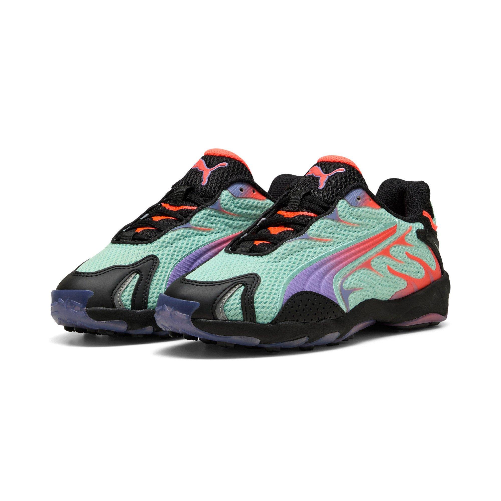 PUMA Inhale Grade School Girls' "Mint Melt/Lavender Alert" Shoe
