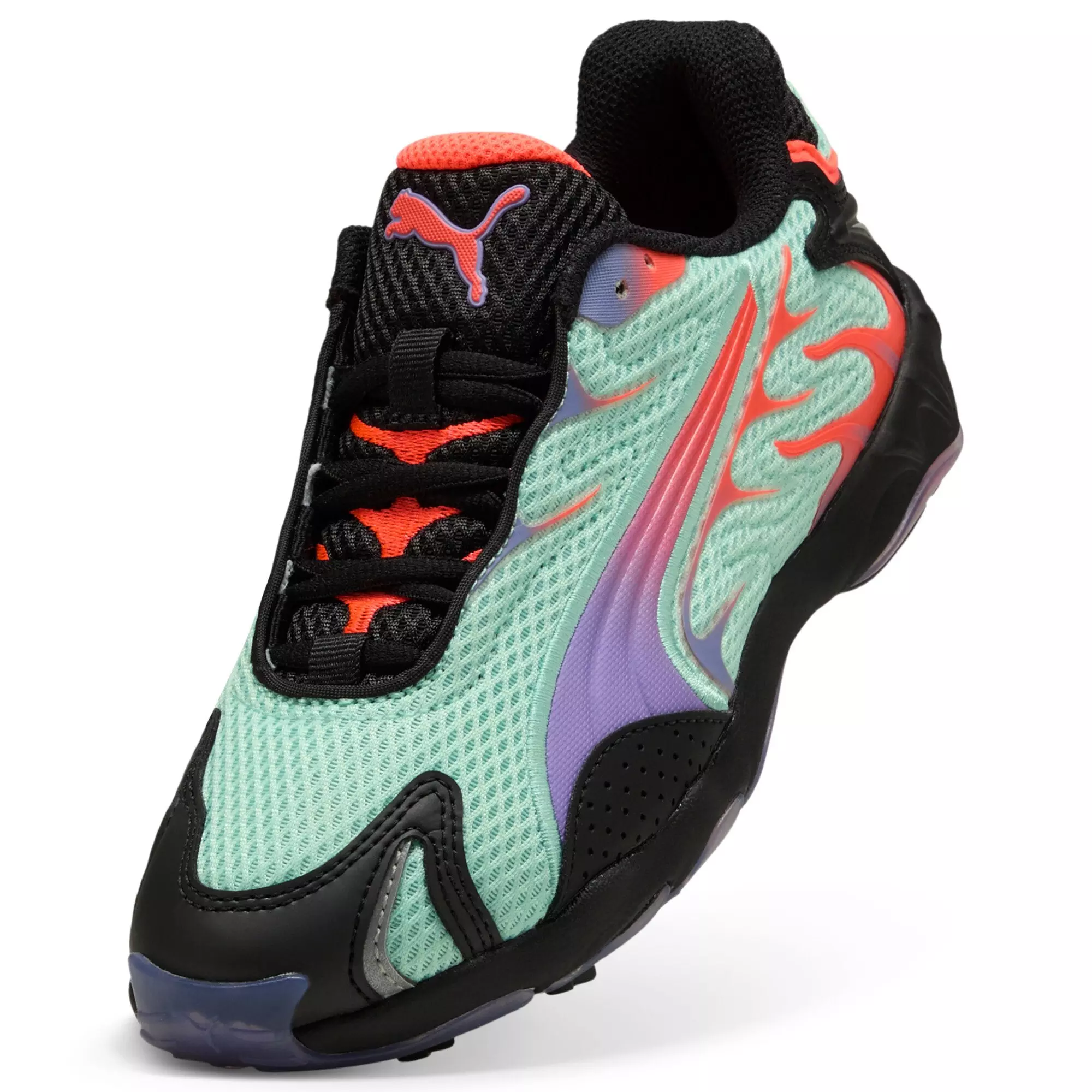 PUMA Inhale "Mint Melt/Lavender Alert" Grade School Girls' Shoe - MINT/LAVENDER