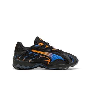 PUMA Inhale "PUMA Black/Orange Glo" Grade School Boys' Shoe