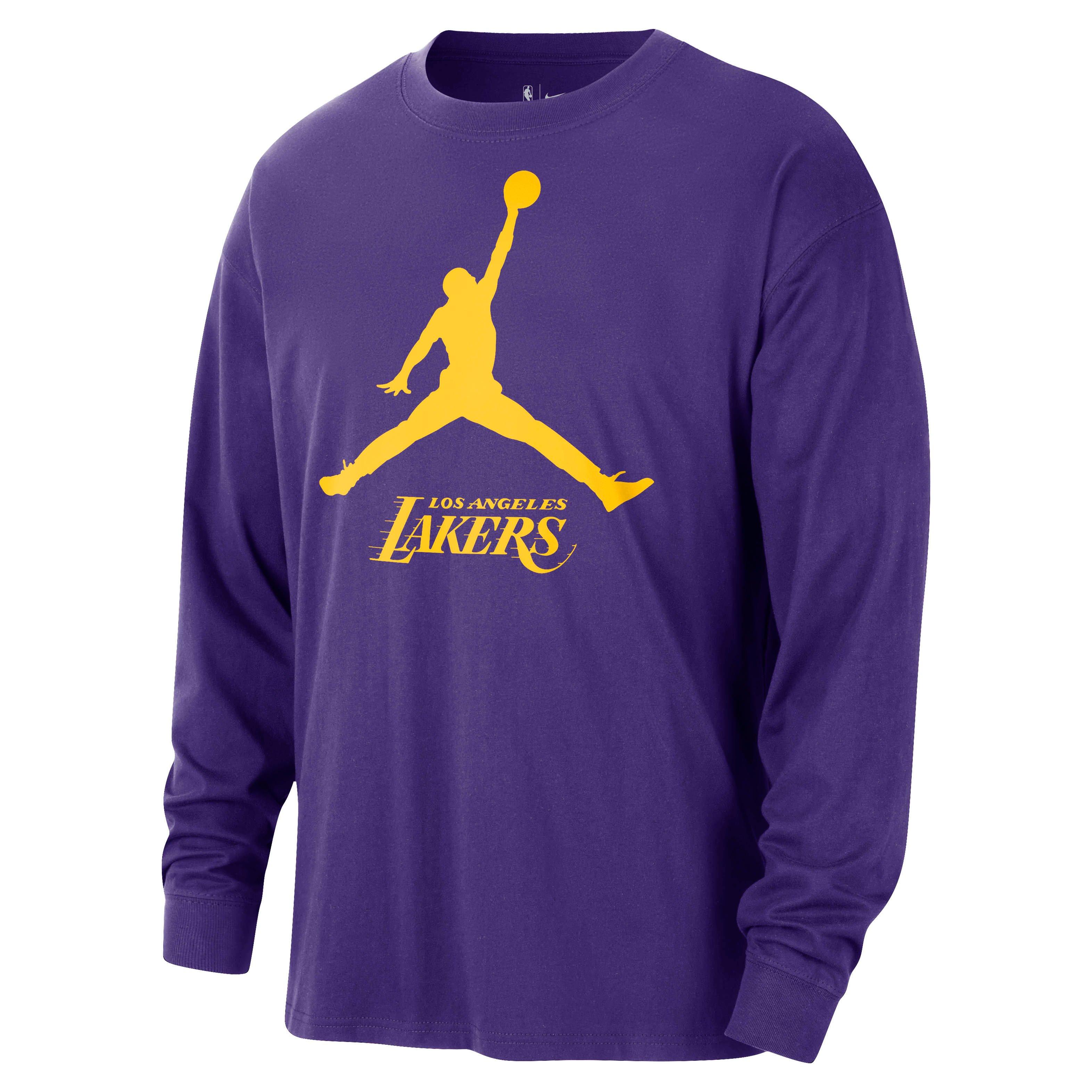 Jordan Men's Los Angeles Lakers Essential NBA Long-Sleeve T-Shirt - Main Image