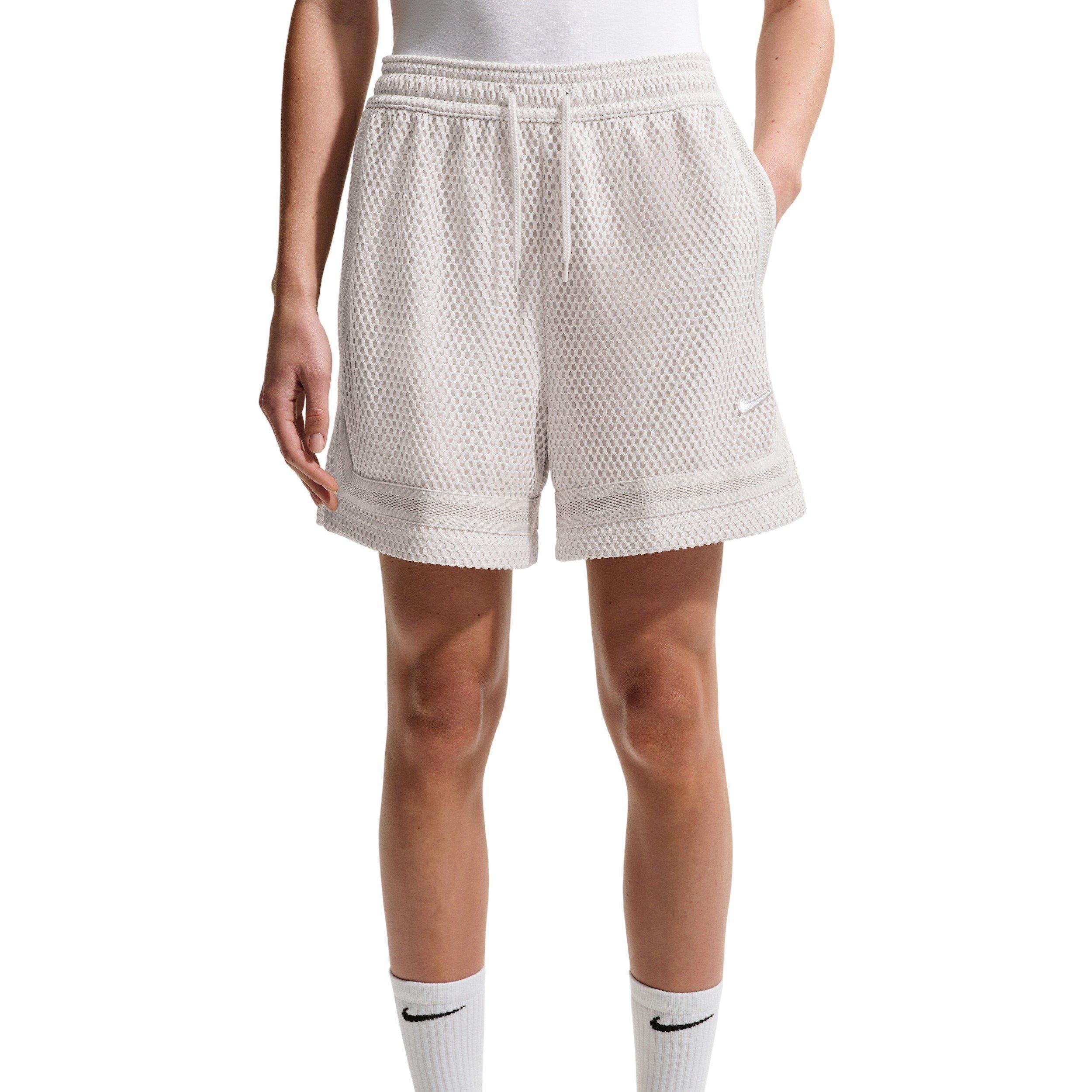 Nike Women's Crossover Dri-FIT 5" Basketball Shorts - BONE/WHITE Thumbnail View 3