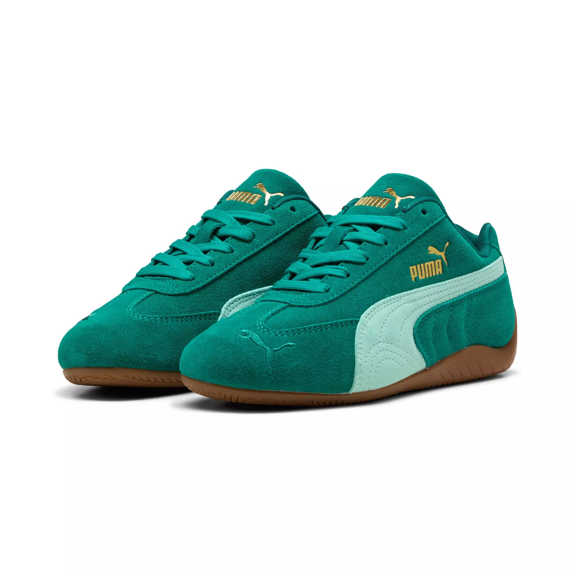 PUMA Speedcat OG "Wild Green/Mint Melt" Grade School Girls' Shoe - GREEN/MINT