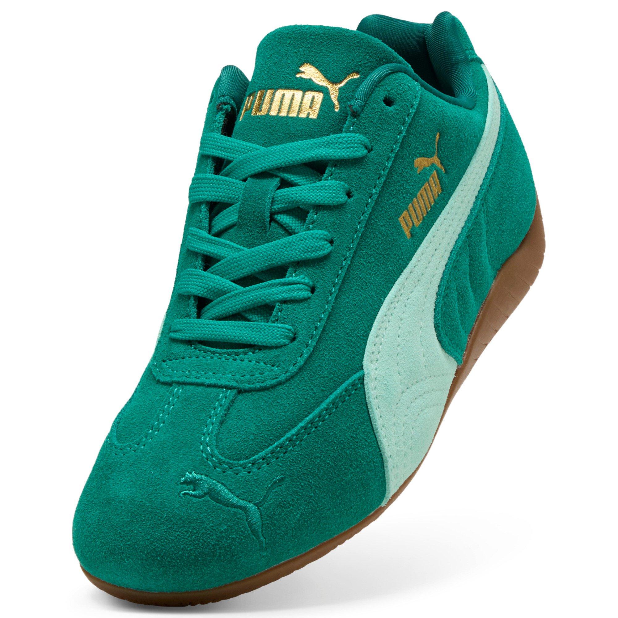 PUMA Speedcat OG Grade School Girls' "Wild Green/Mint Melt" Shoe