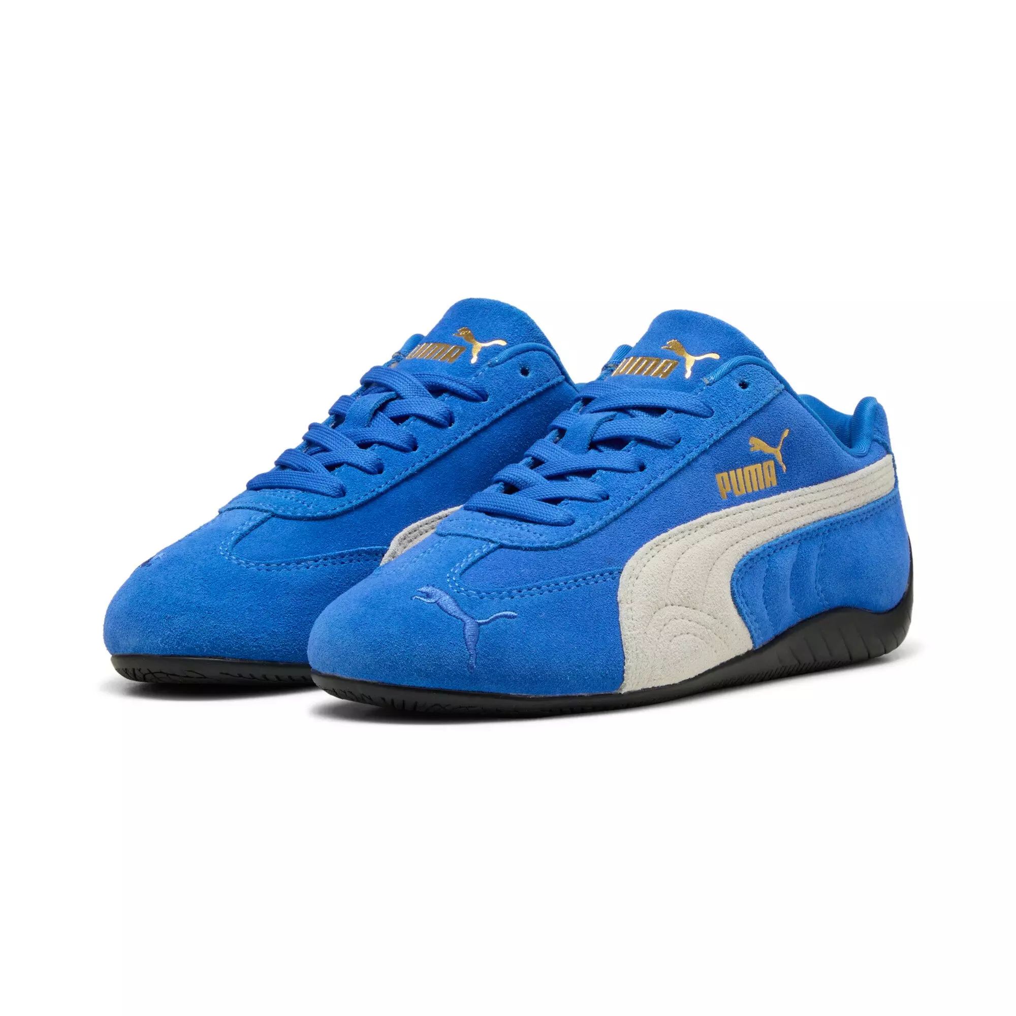 PUMA Speedcat OG "Mountain Blue/Frosted Ivory" Grade School Girls' Shoe - BLUE/IVORY