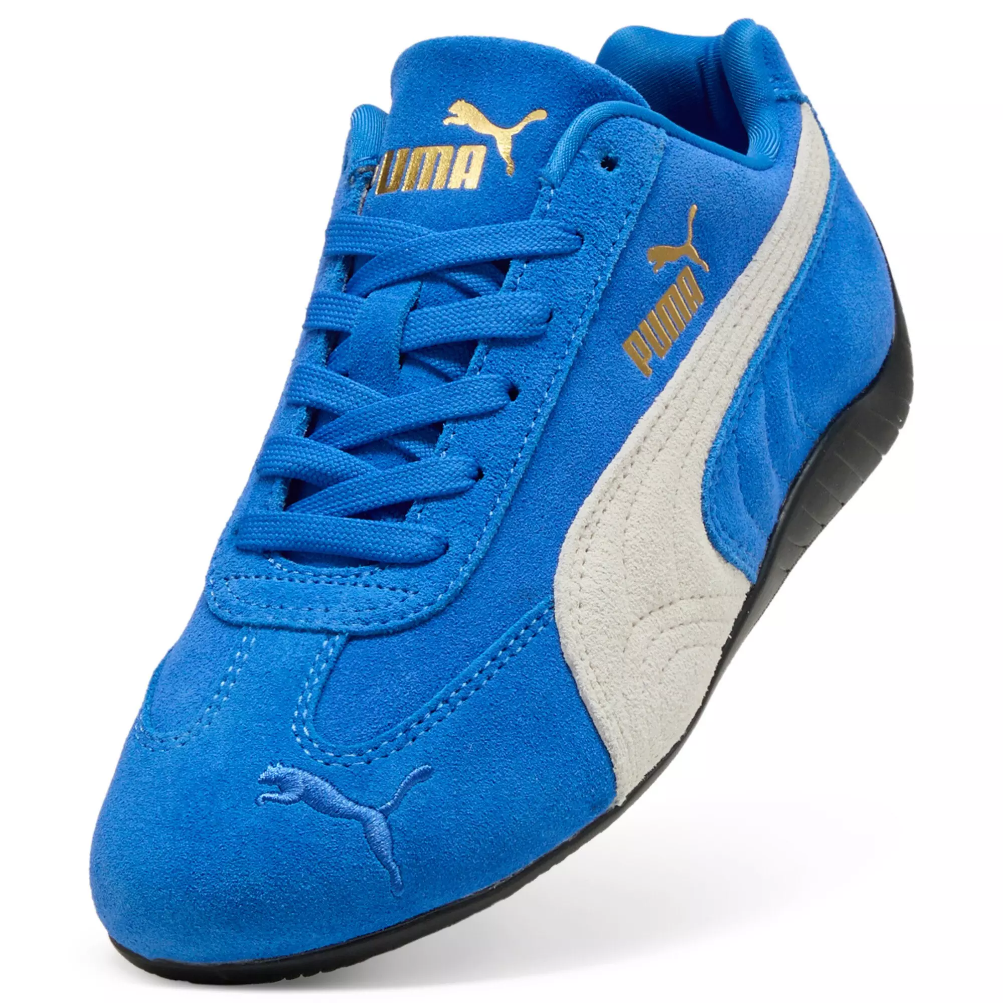 PUMA Speedcat OG "Mountain Blue/Frosted Ivory" Grade School Girls' Shoe - BLUE/IVORY