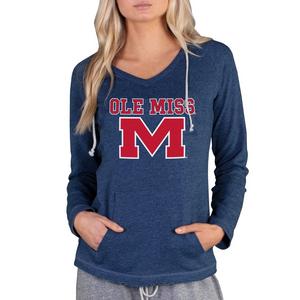 College Concepts Women's Ole Miss Rebels Mainstream Hooded Top