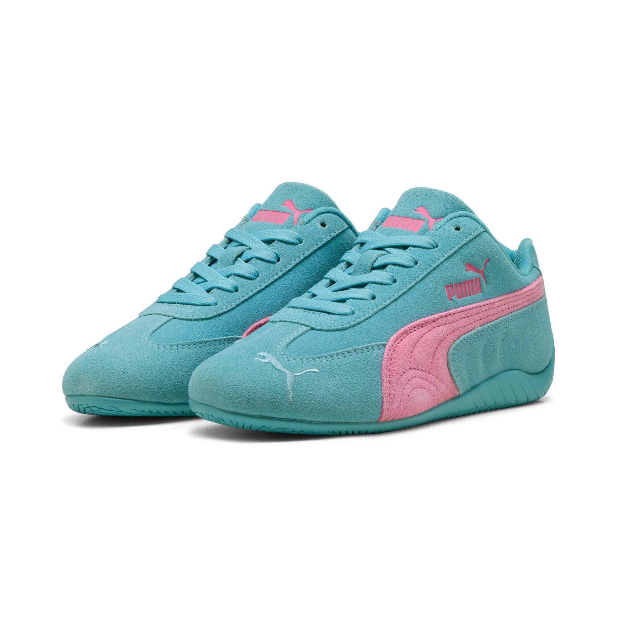 PUMA Speedcat OG Grade School Girls' "Aqua/Posie Pink" Shoe