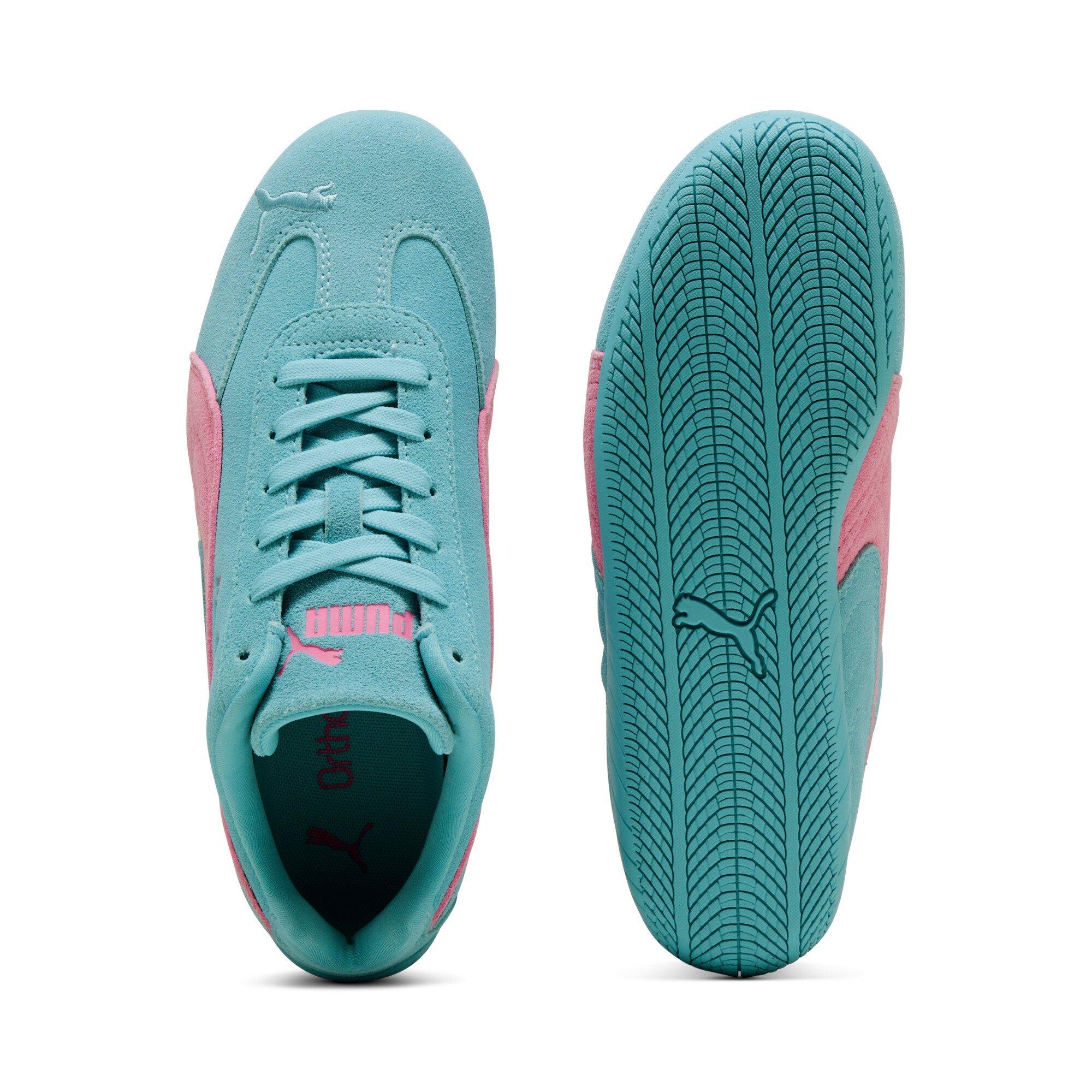 PUMA Speedcat OG Grade School Girls' "Aqua/Posie Pink" Shoe