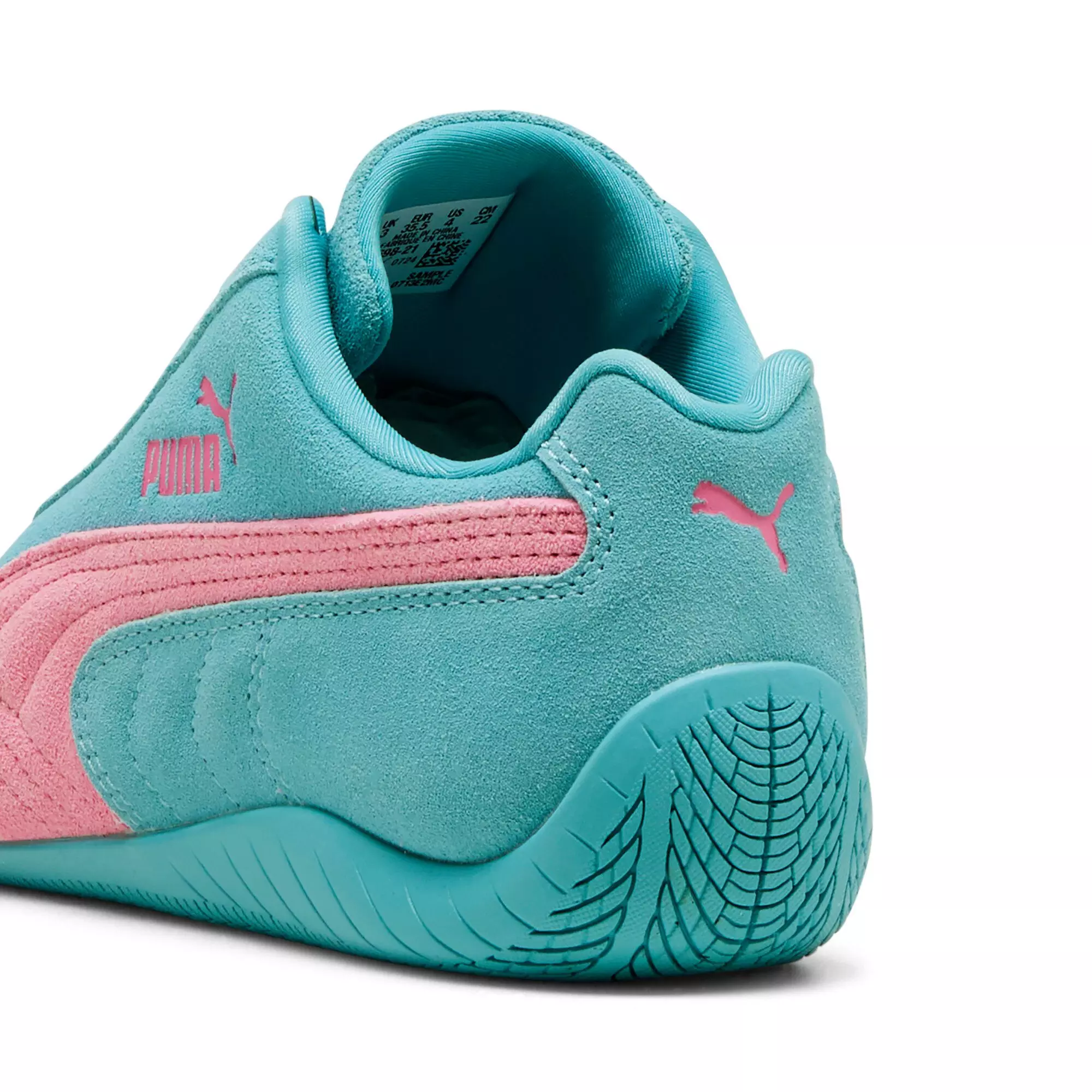 PUMA Speedcat OG "Aqua/Posie Pink" Grade School Girls' Shoe - AQUA/PINK